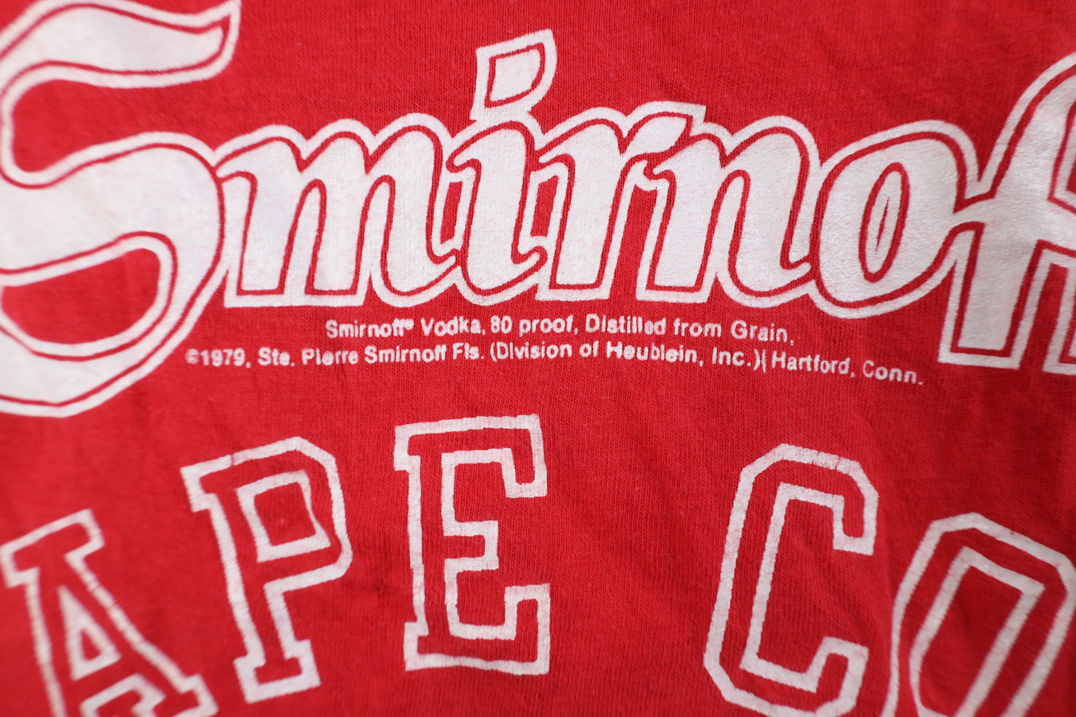 Vintage Vintage 70s Spell Out Smirnoff Cape Cod Classic T-Shirt USA Size US L / EU 52-54 / 3 - 5 Thumbnail