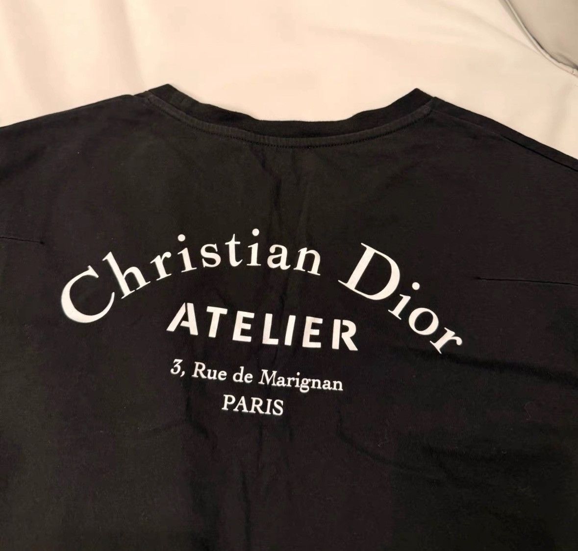 Dior Dior Black Logo Short Sleeve TShirt-2506 Size US L / EU 52-54 / 3 - 5 Thumbnail