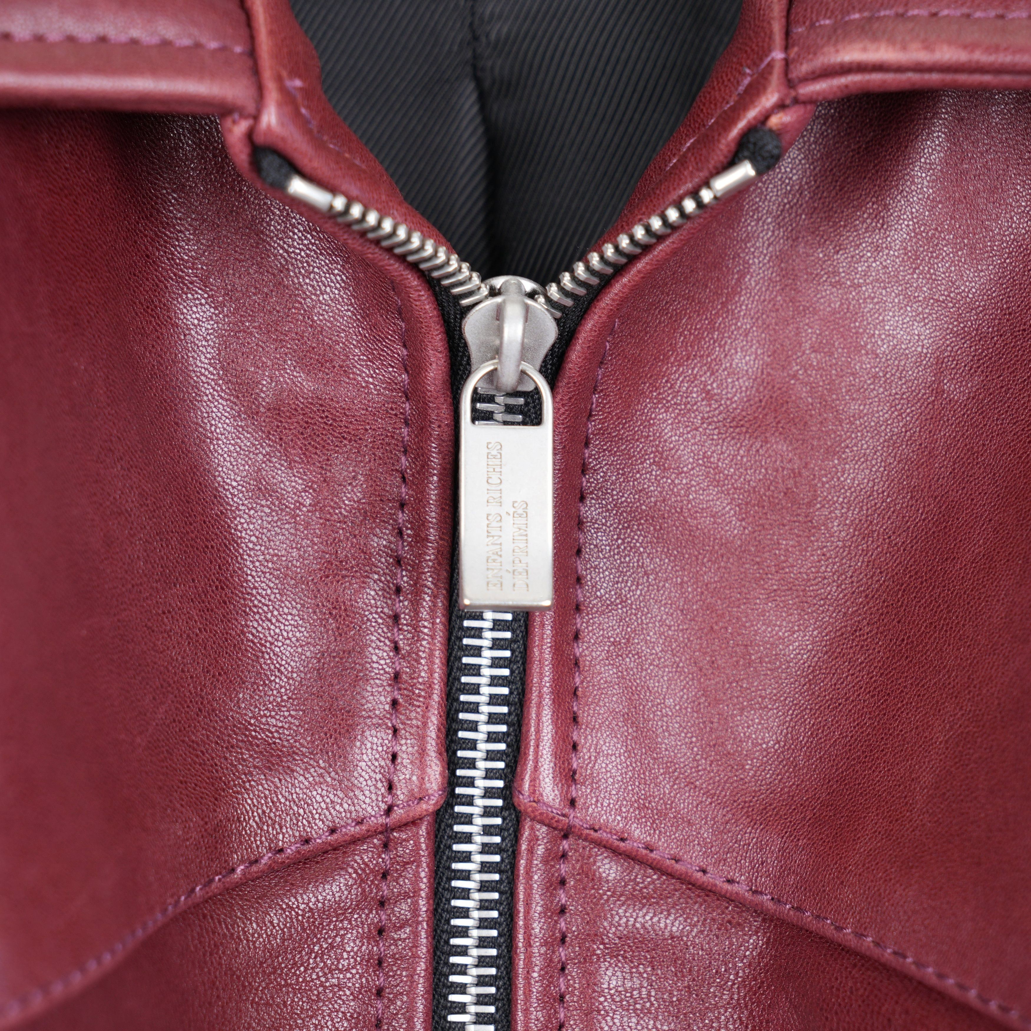 Enfants Riches Deprimes ERD PRINCIPE DE L'AMOUR RED LEATHER JACKET Size US XXL / EU 58 / 5 - 3 Thumbnail