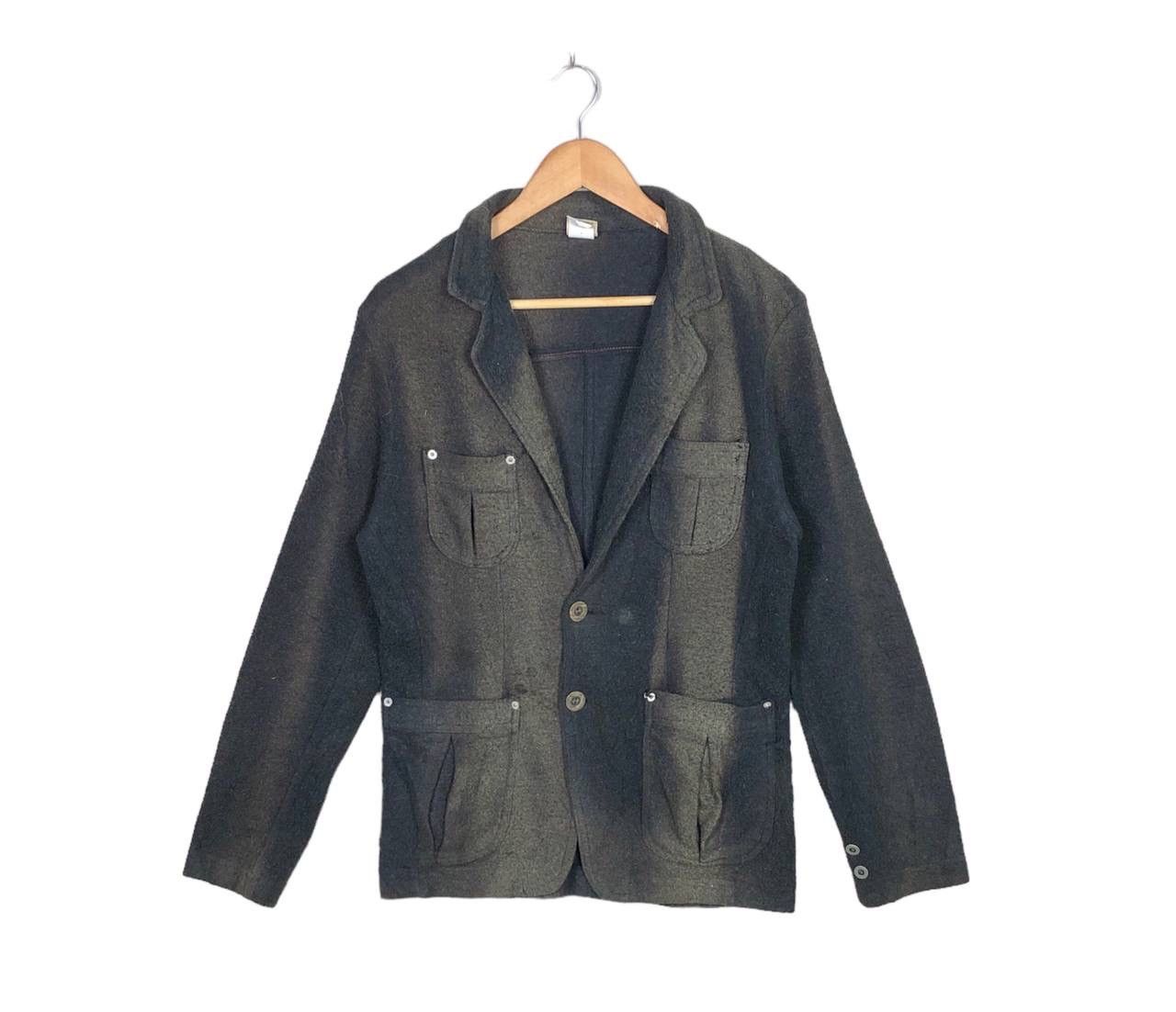 URBAN RESEARCH DOORS 2000s Urban Research Japanese Wool Jacket Faded Style Hype Size US M / EU 48-50 / 2 - 1 Thumbnail