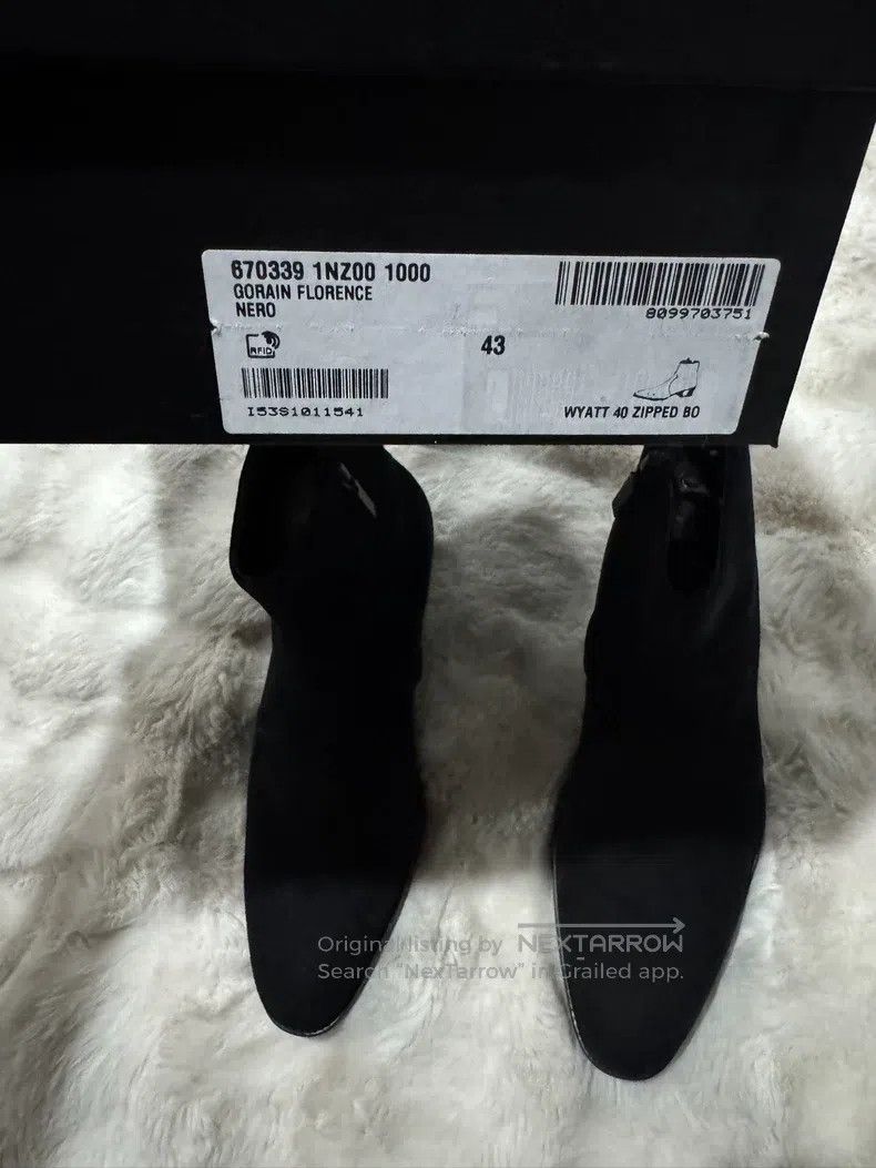 Saint Laurent Paris Saint Laurent Paris Suede Men's Boots Size US 10 / EU 43 - 9 Thumbnail