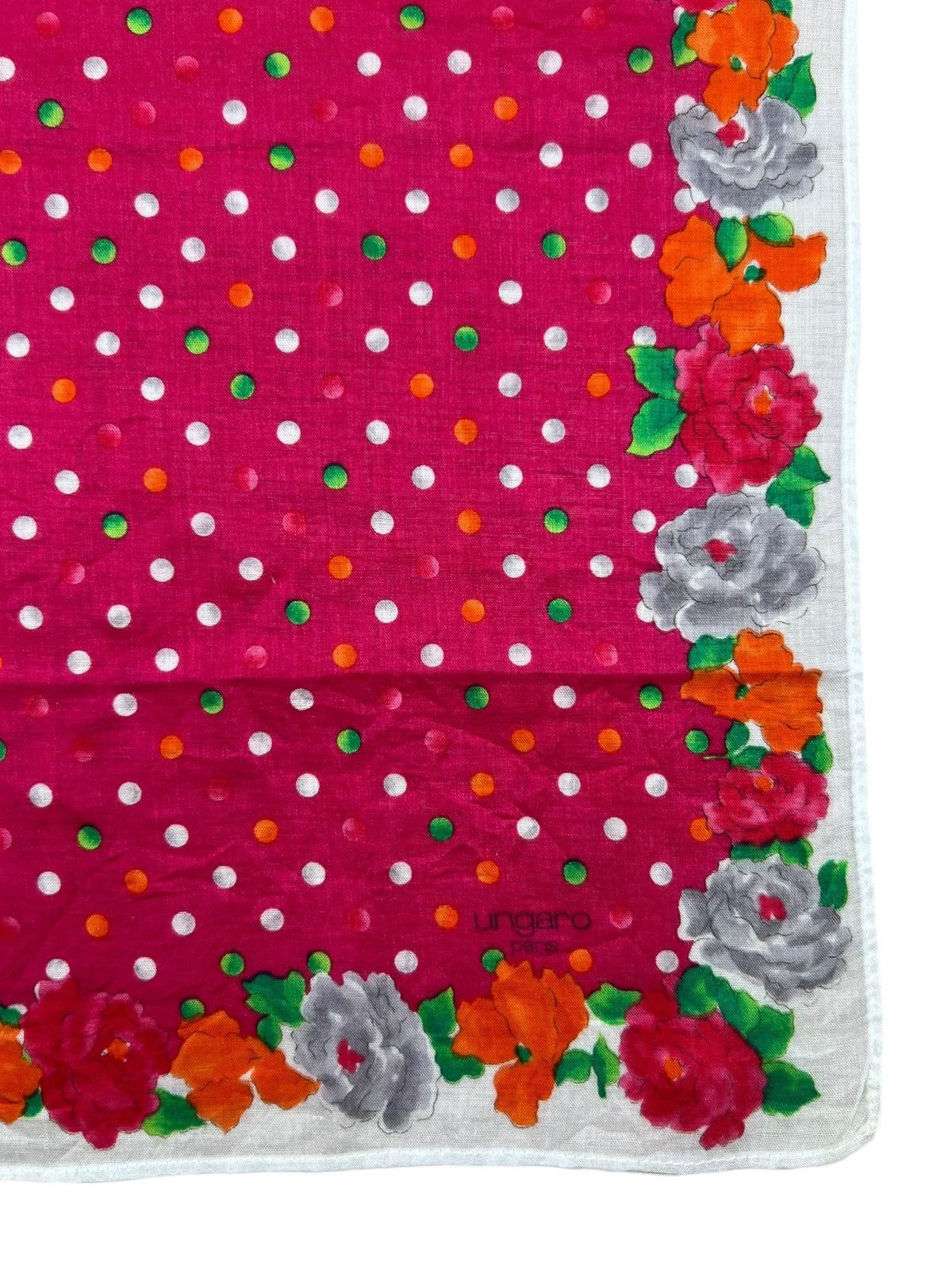 Ungaro Paris Ungaro Paris Handkerchief Neckerchief Bandana Pocketsquare Size ONE SIZE - 3 Thumbnail