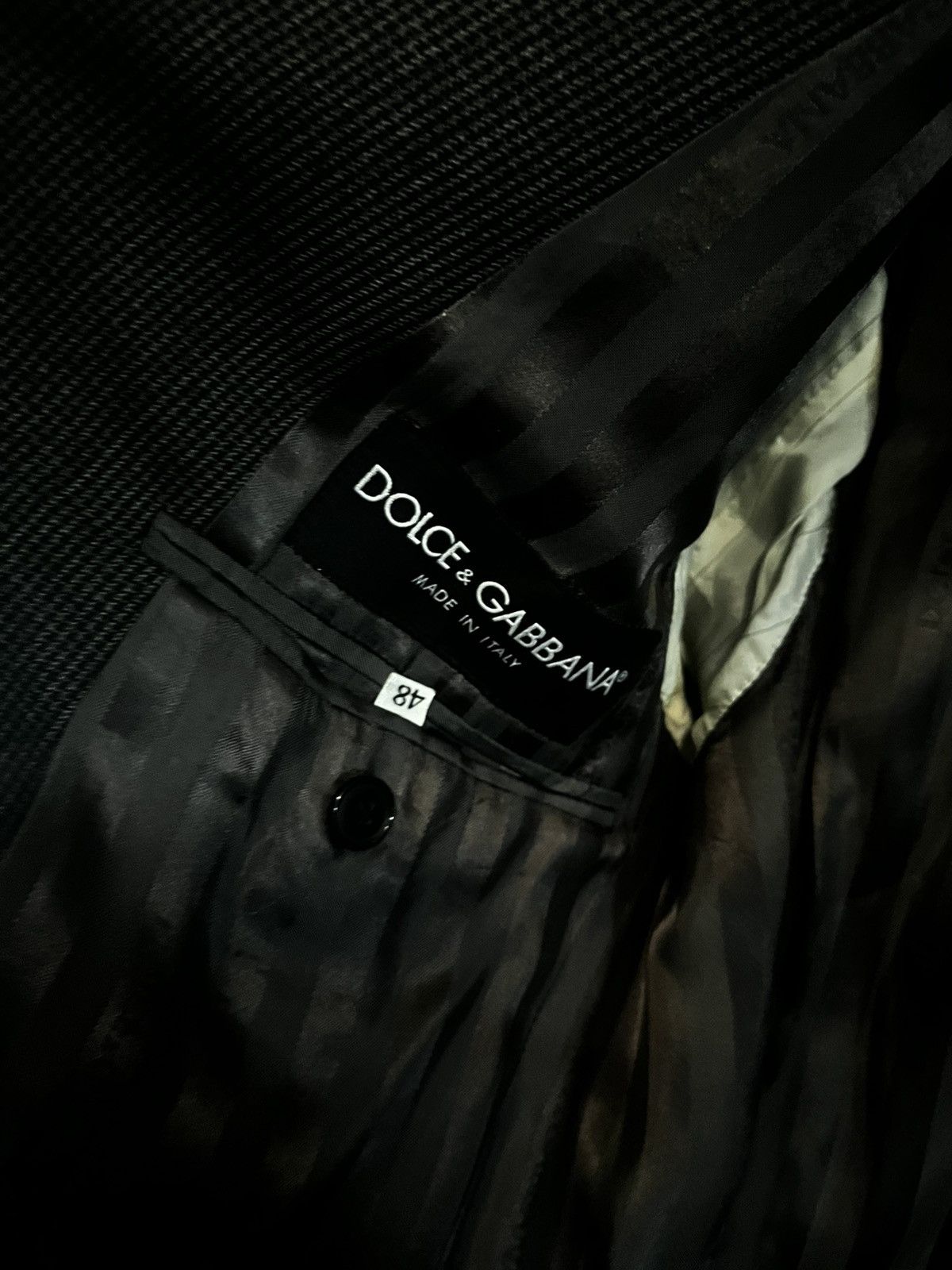 Dolce & Gabbana Dolce & Gabbana Tailoring Setup Size 48R - 6 Thumbnail
