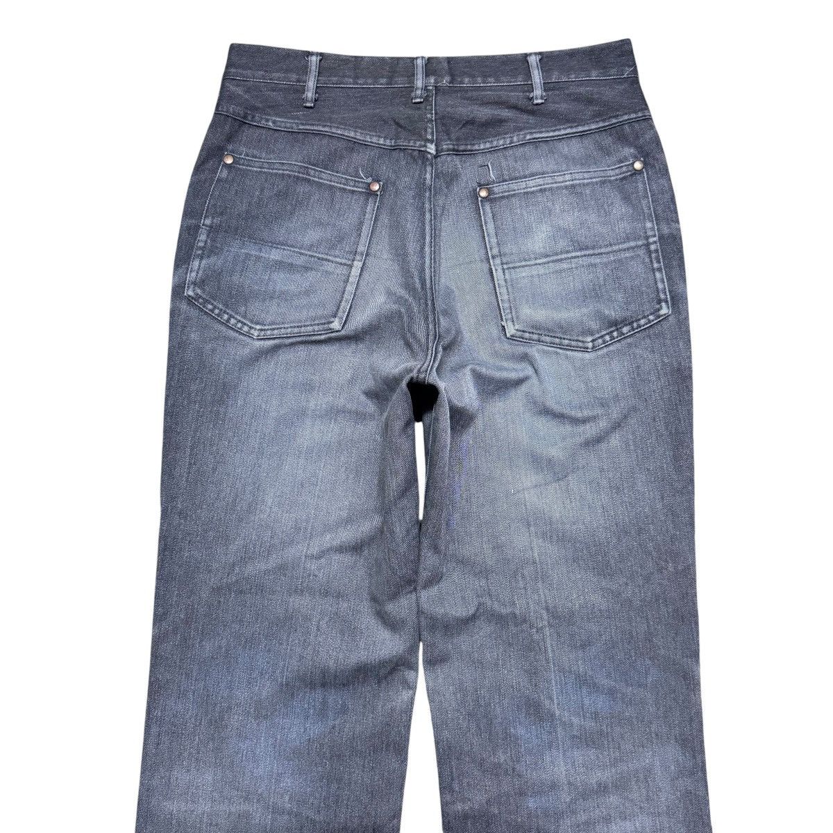 Needles Needles Faded Black Denim Loose Jeans Size US 31 - 9 Thumbnail