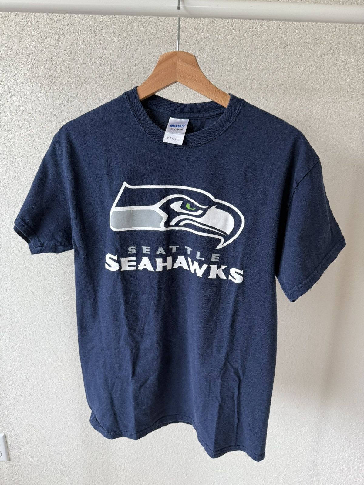 Gildan Seattle Seahawks Vintage T-Shirt Size US M / EU 48-50 / 2 - 1 Thumbnail