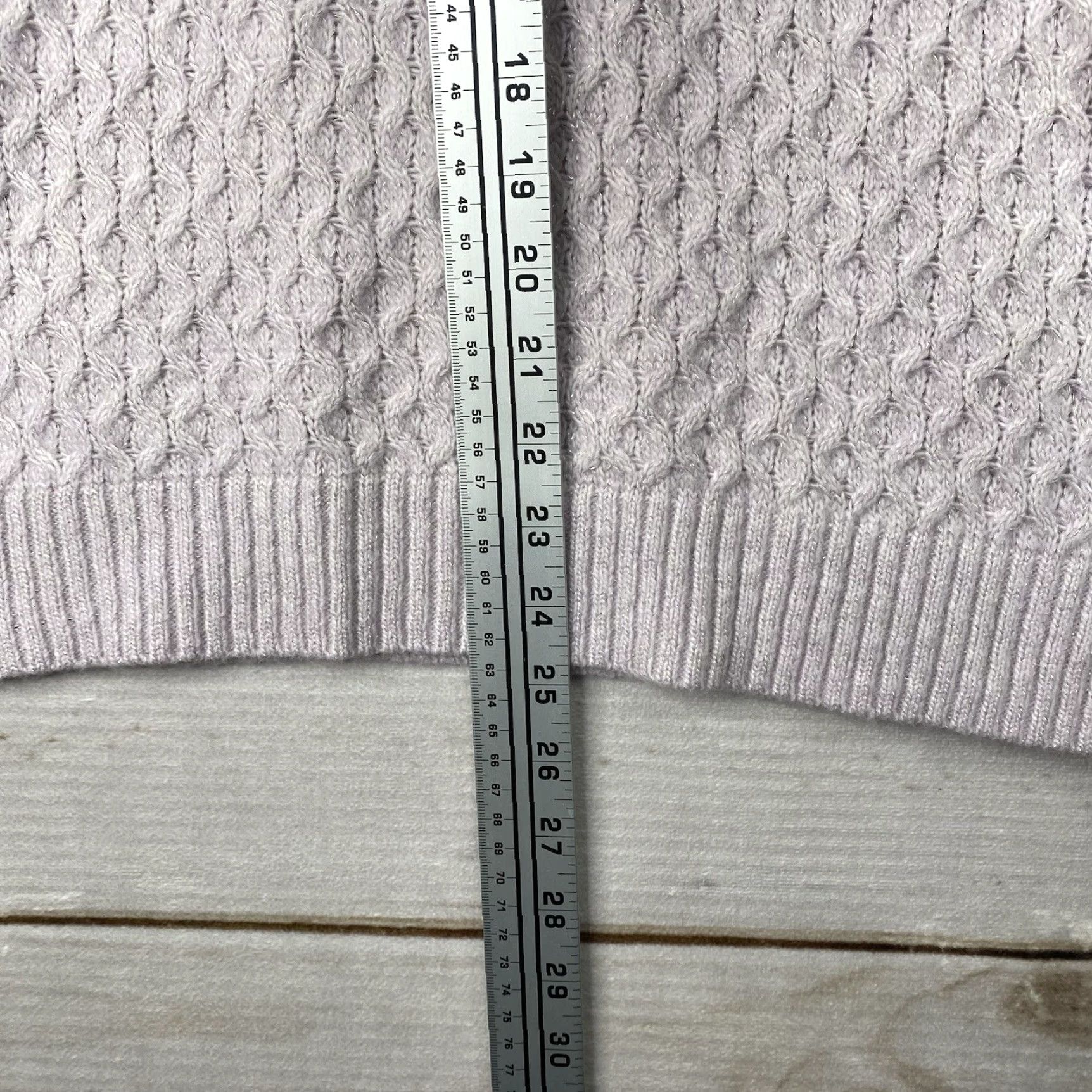Croft & Barrow Croft & Barrow Sweater Women XXL Purple NWT Extra Cozy Pullover Cable Knit Size XXL / US 16-18 / IT 52-54 - 7 Thumbnail
