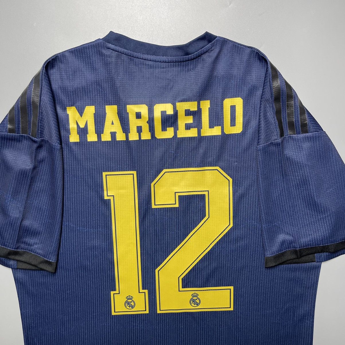 Adidas REAL MADRID ADIDAS 2019/2020 SOCCER AWAY JERSEY #12 MARCELO Size US XXL / EU 58 / 5 - 10 Thumbnail