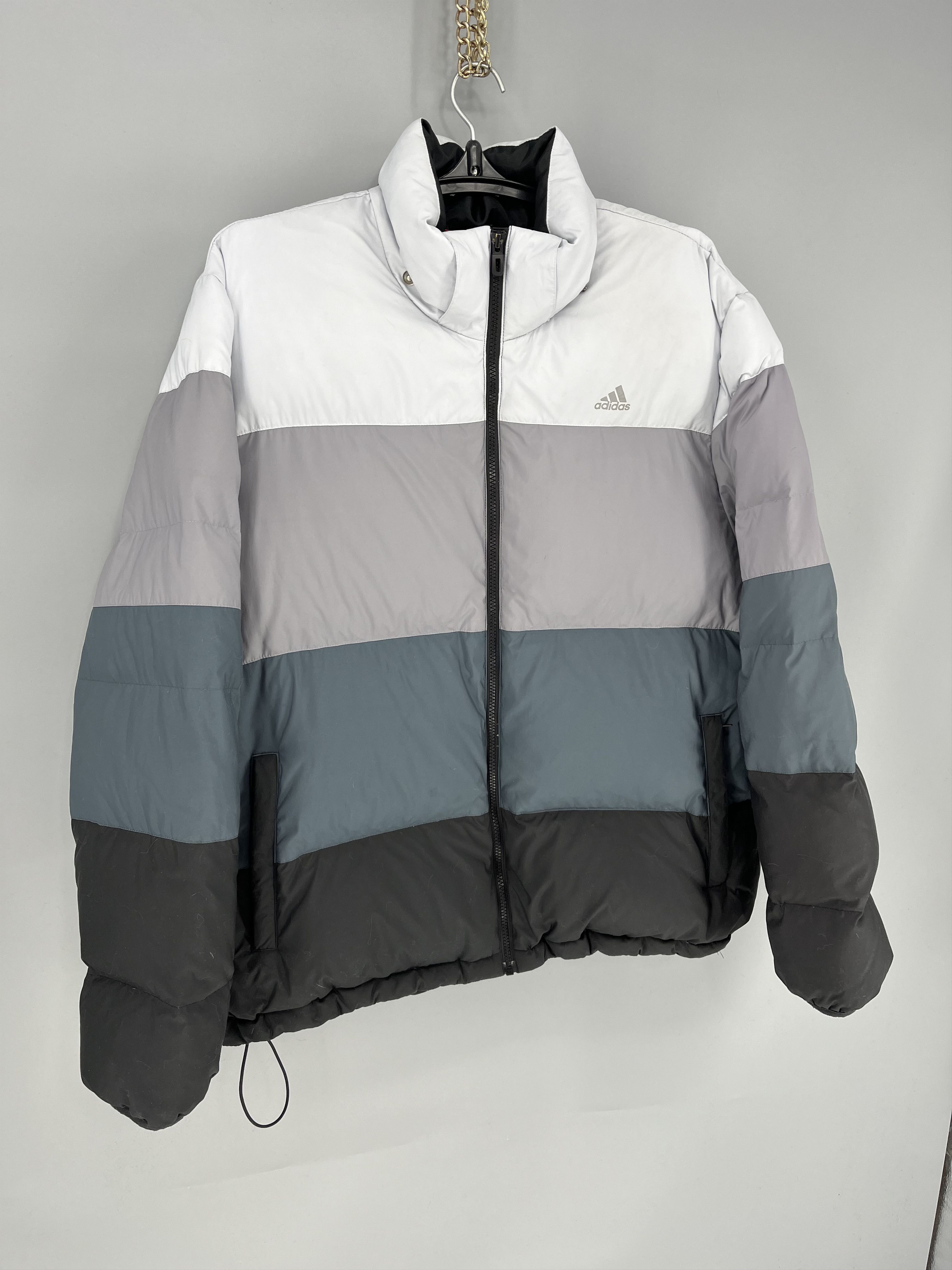 Adidas VINTAGE 🔥 STEALS🔥 Adidas puffer jacket ❗️ Streetwear Style Size US L / EU 52-54 / 3 - 2 Thumbnail