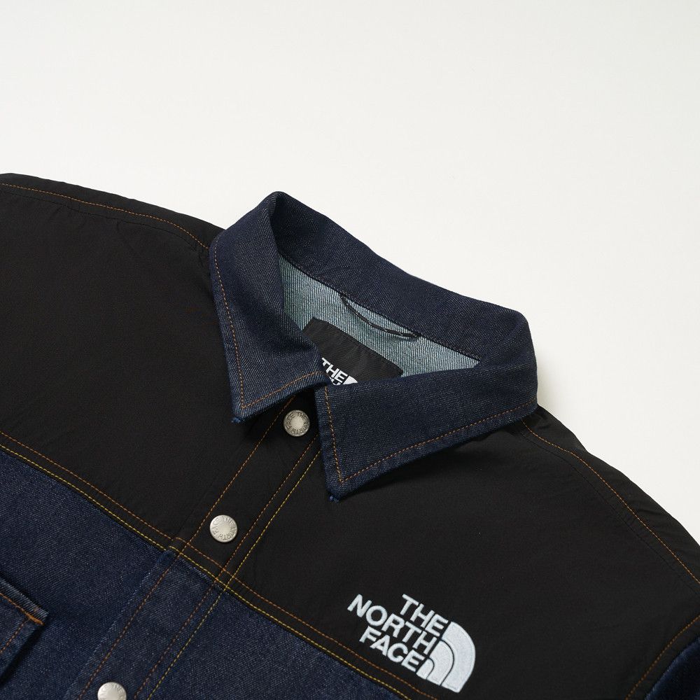 The North Face Urban Exploration CORDURA Aviator Navy DENIM JACKET Size US M / EU 48-50 / 2 - 4 Thumbnail