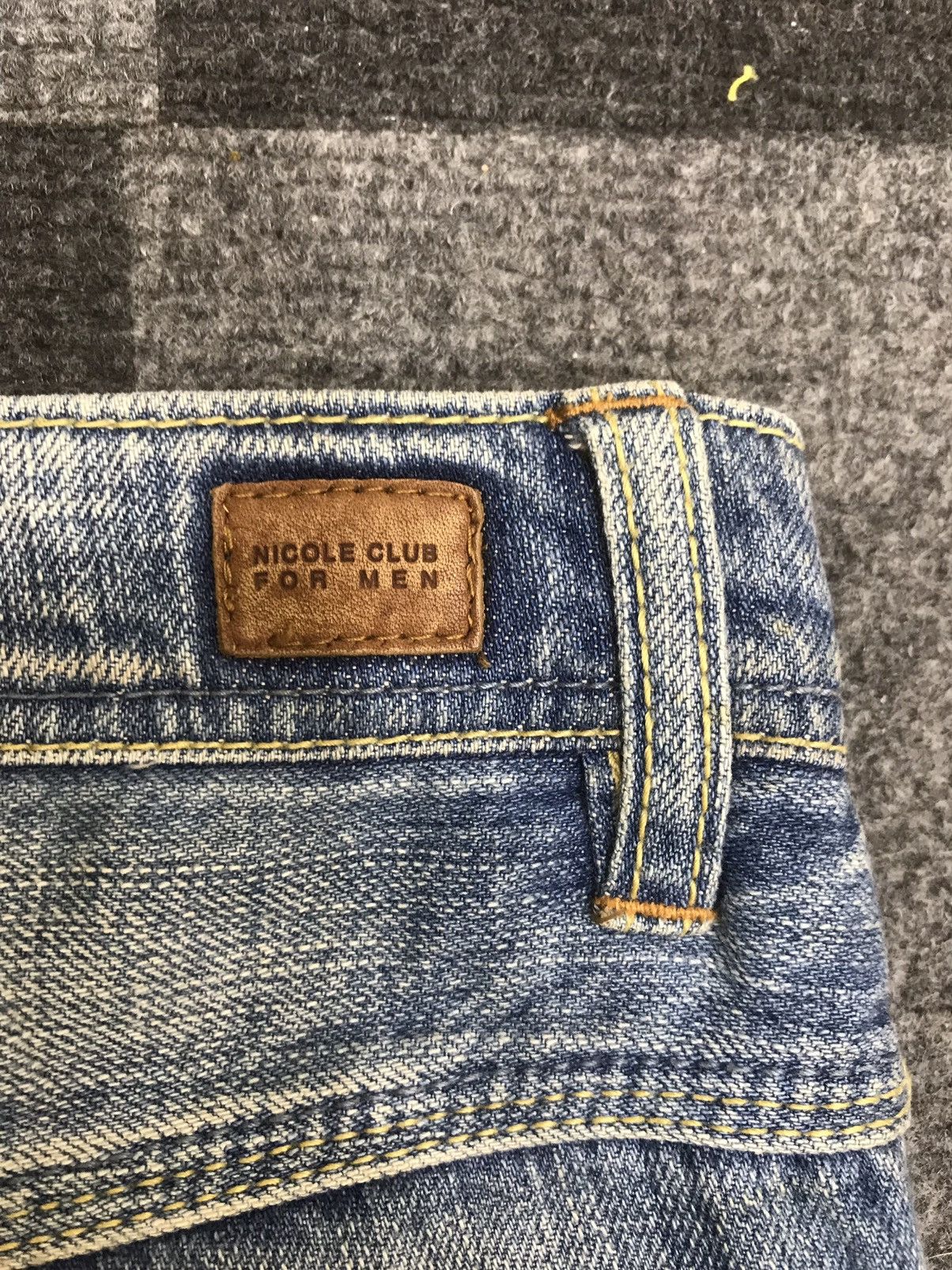 Japanese Brand 💥FLARE💥NCFM Japan Design Seditionari Fade Flare Denim F108 Size US 34 / EU 50 - 22 Thumbnail