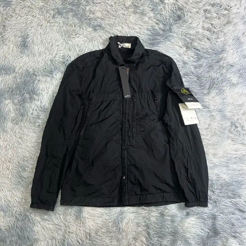 Stone Island Stone Island Black Cotton Men's Jacket 0089 Size US M / EU 48-50 / 2 - 1 Thumbnail