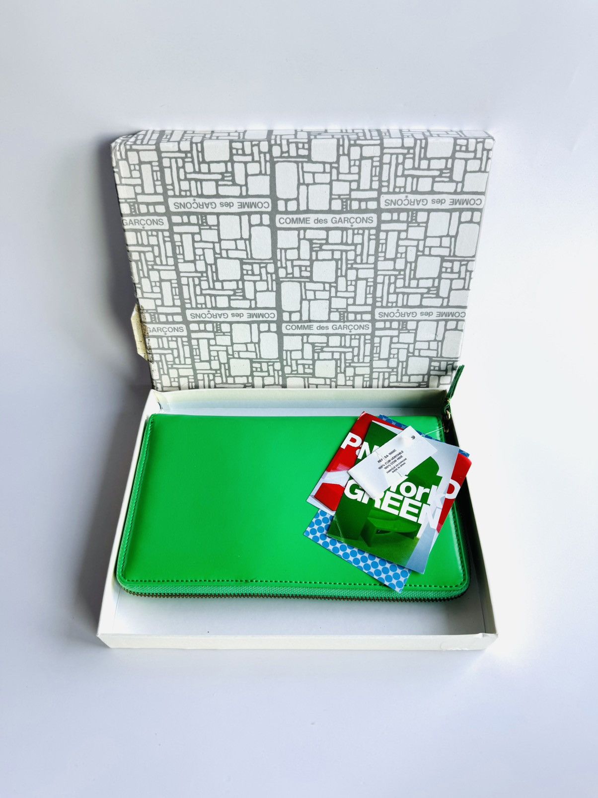 Comme des Garcons Comme Des Garcons wallet New York green large datebook case Size ONE SIZE - 1 Thumbnail