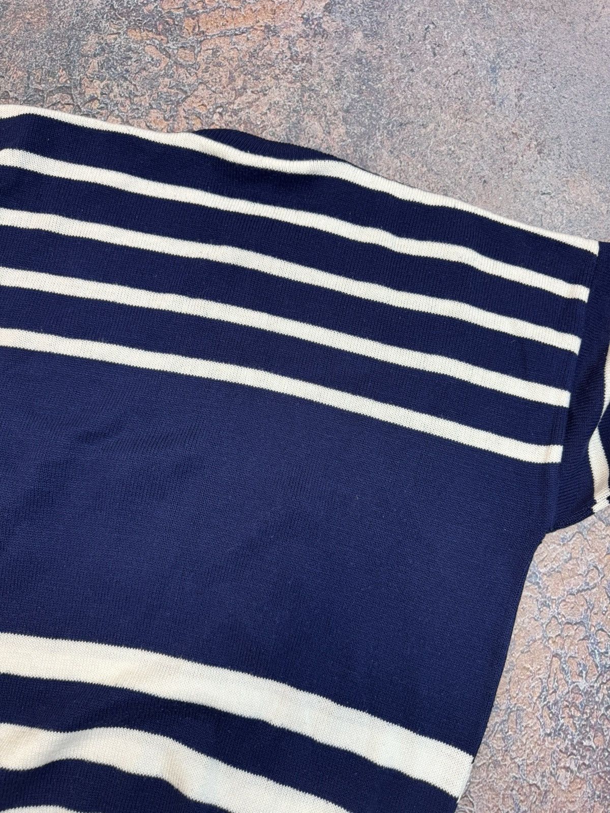 Lacoste Lacoste embroired tennis sweater made France vintage Size US XL / EU 56 / 4 - 7 Thumbnail