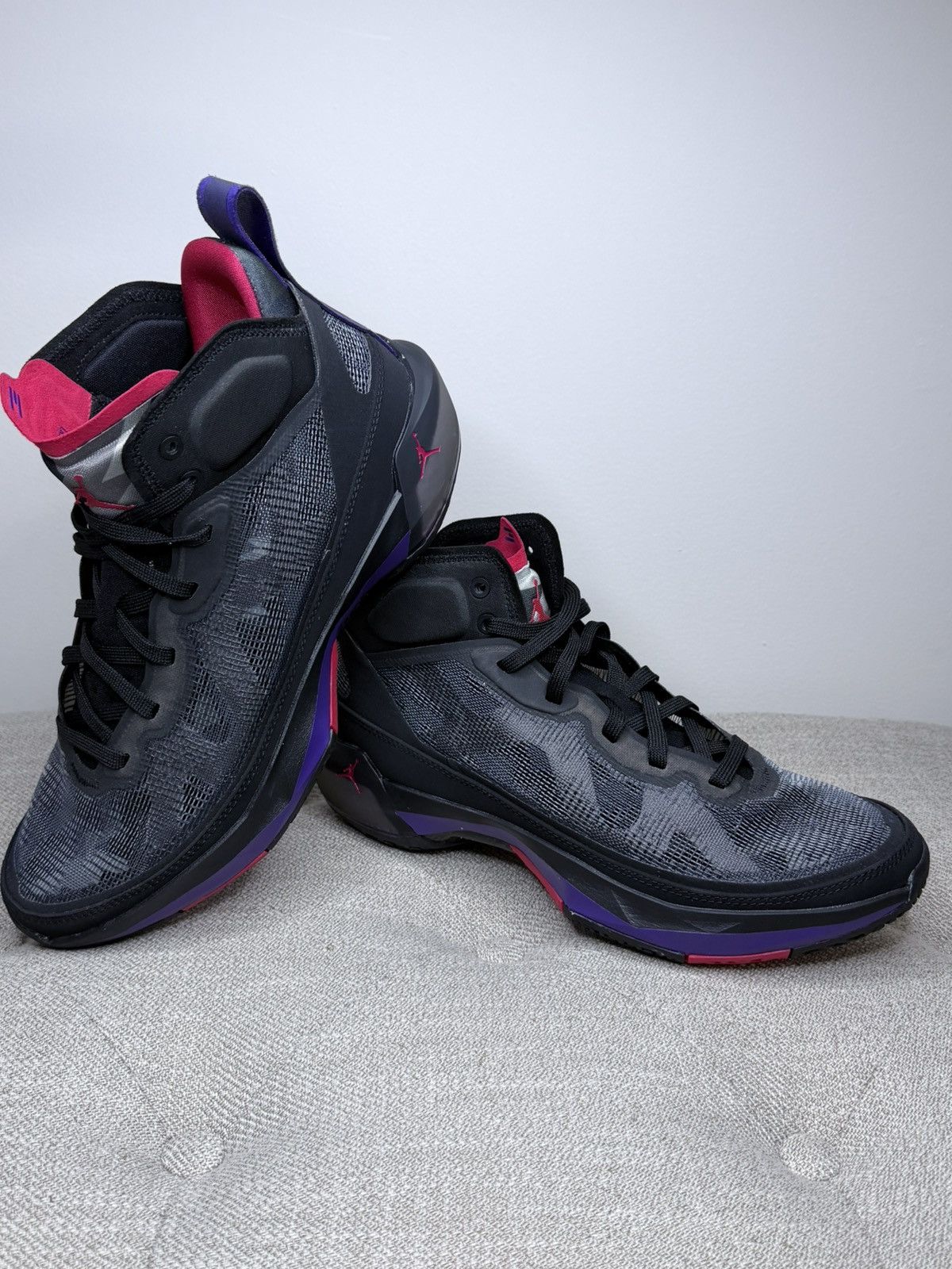 Jordan Brand Nike Air Jordan XXXVII 37 'Raptors' Black Basketball Mens 9 Size US 9 / EU 42 - 1 Thumbnail