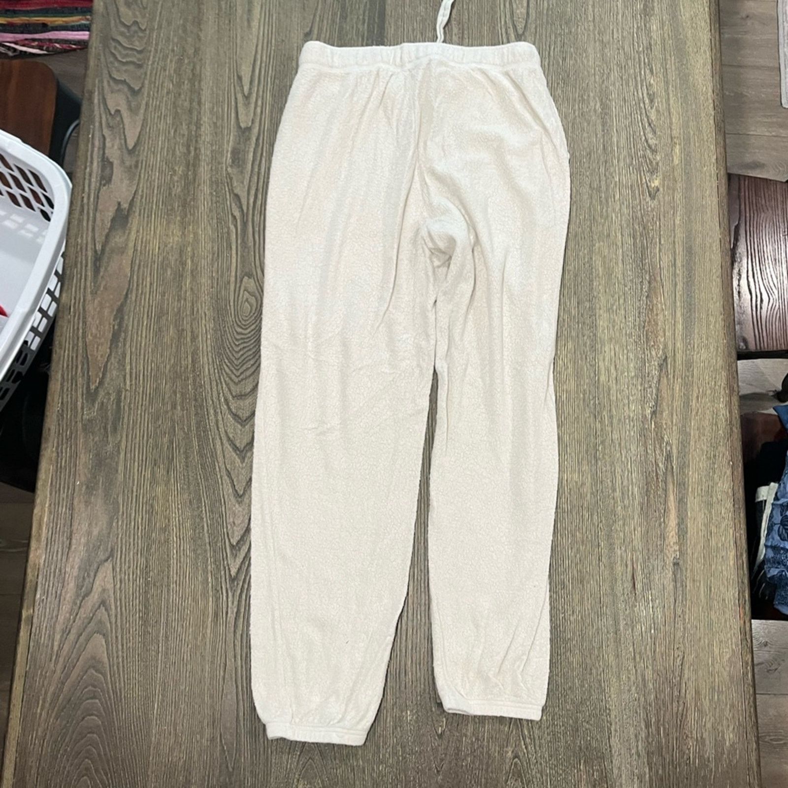 Vintage Aerie Jogger Pants High Rise Jersey Knit Tapered Size M/L Size 28" / US 6 / IT 42 - 9 Thumbnail