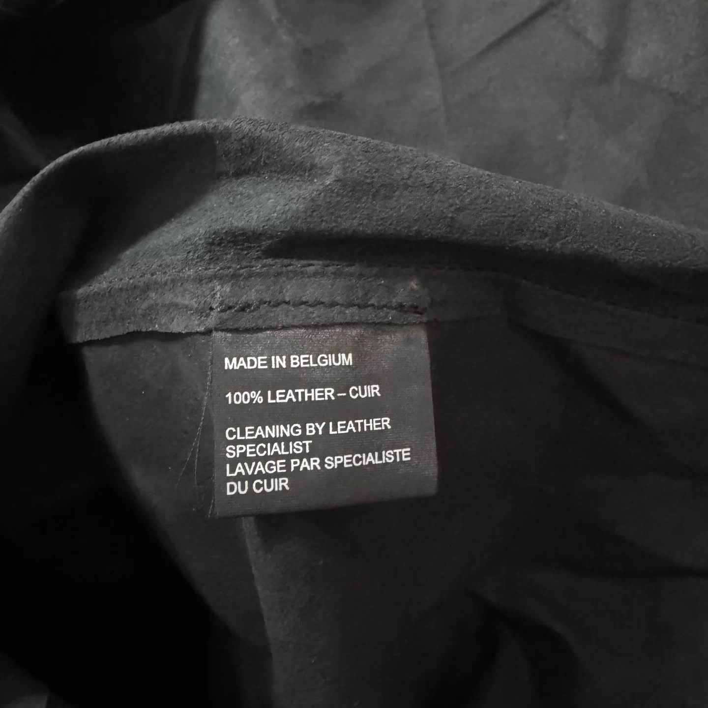 Ann Demeulemeester Ann Demeulemeester 2004AW Leather Slip Skirt 36 waist adjust Size 25" / US 0 / IT 36 - 7 Thumbnail