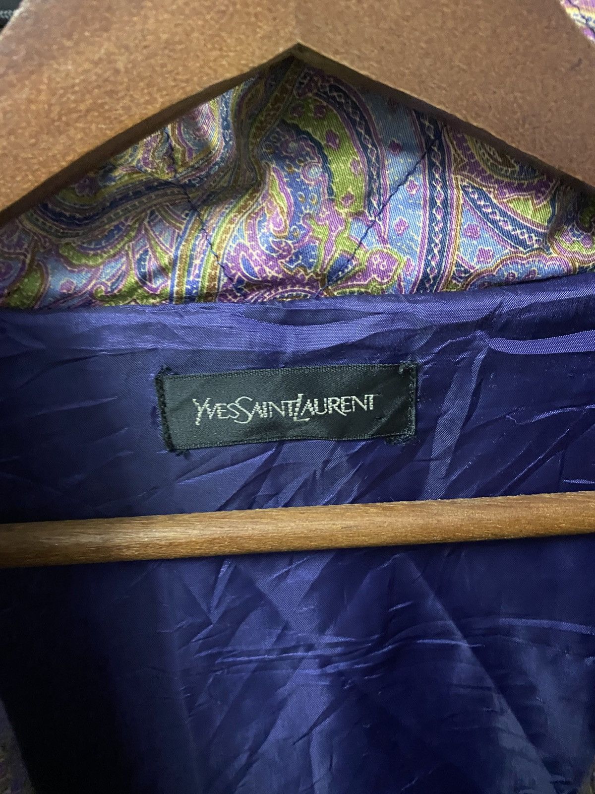 Yves Saint Laurent Yves Saint Lauren Bathrobe Jacket Size US L / EU 52-54 / 3 - 4 Thumbnail