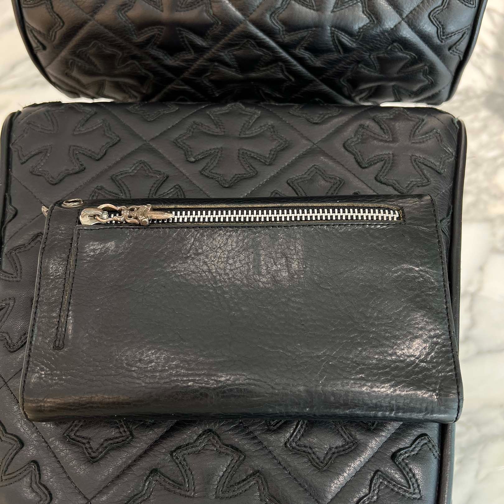 Chrome Hearts CHROME HEARTS Wave Cross Ball Wallet leather Size ONE SIZE - 2 Thumbnail