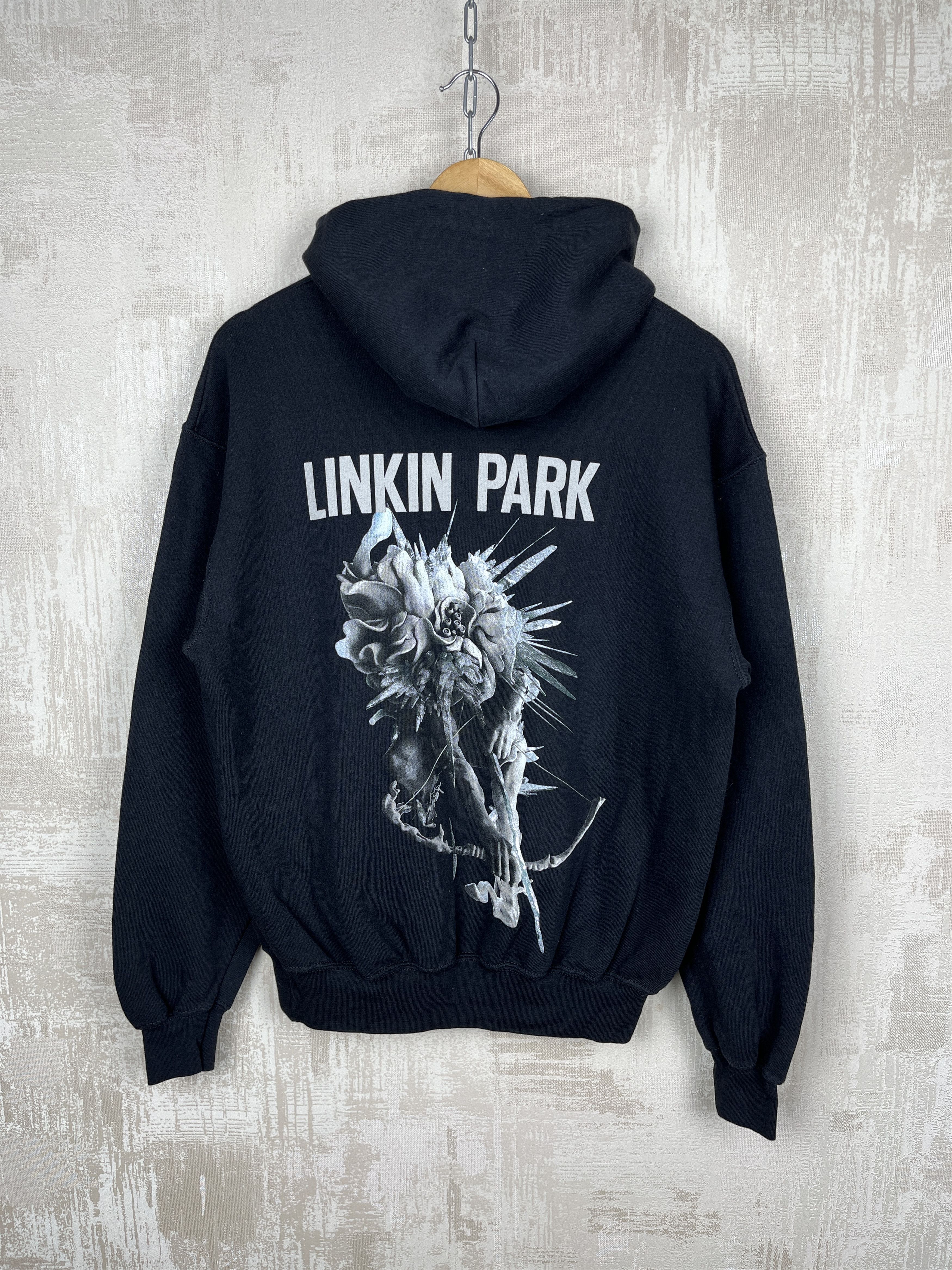 Band Tees × Gildan Linkin Park 2014 Rock Band Double Sided Print Hoodie Size US S / EU 44-46 / 1 - 1 Thumbnail