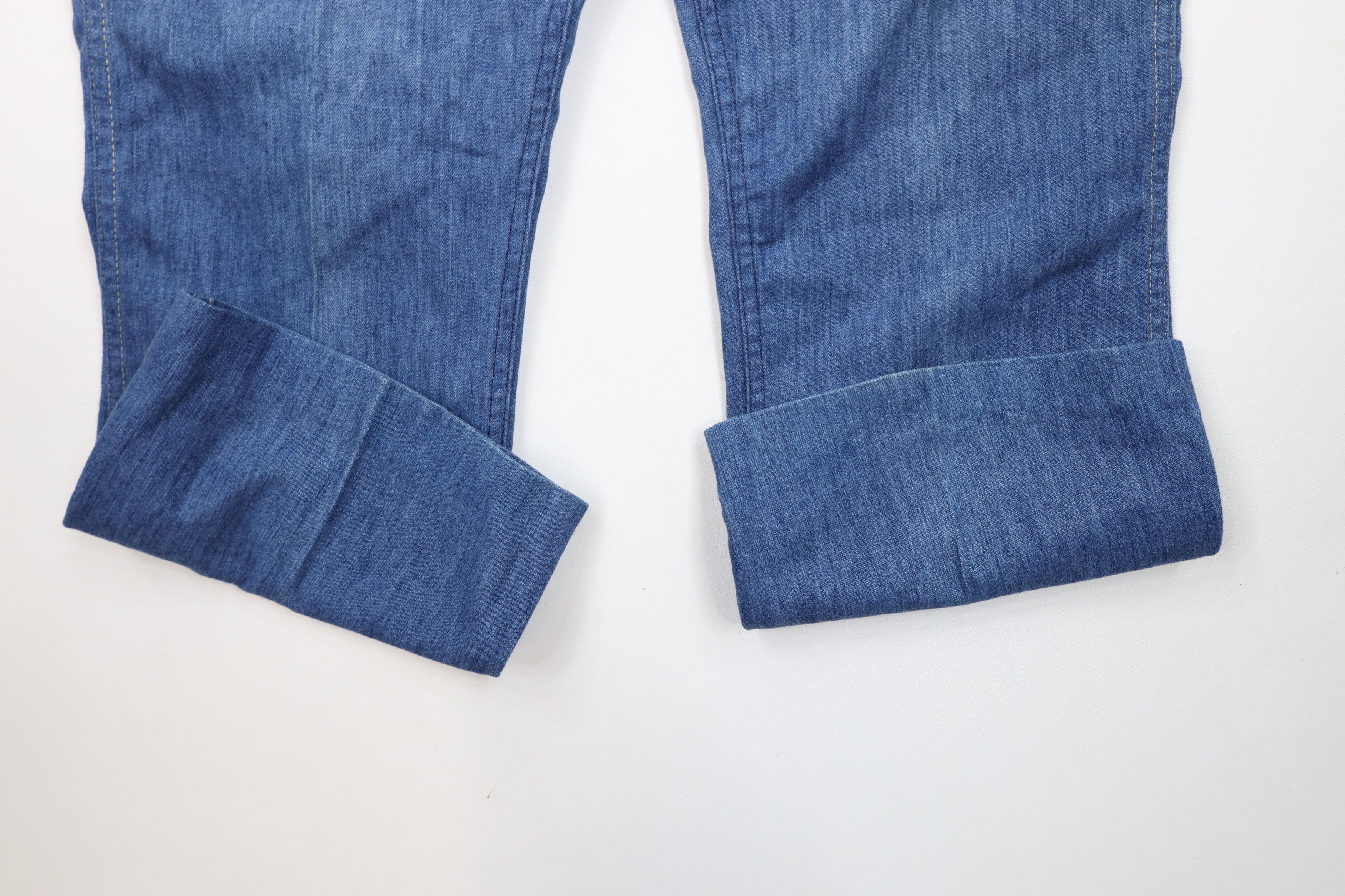 Vintage Vintage 70s Streetwear Wide Leg Bell Bottoms Denim Jeans USA Size US 38 / EU 54 - 5 Thumbnail