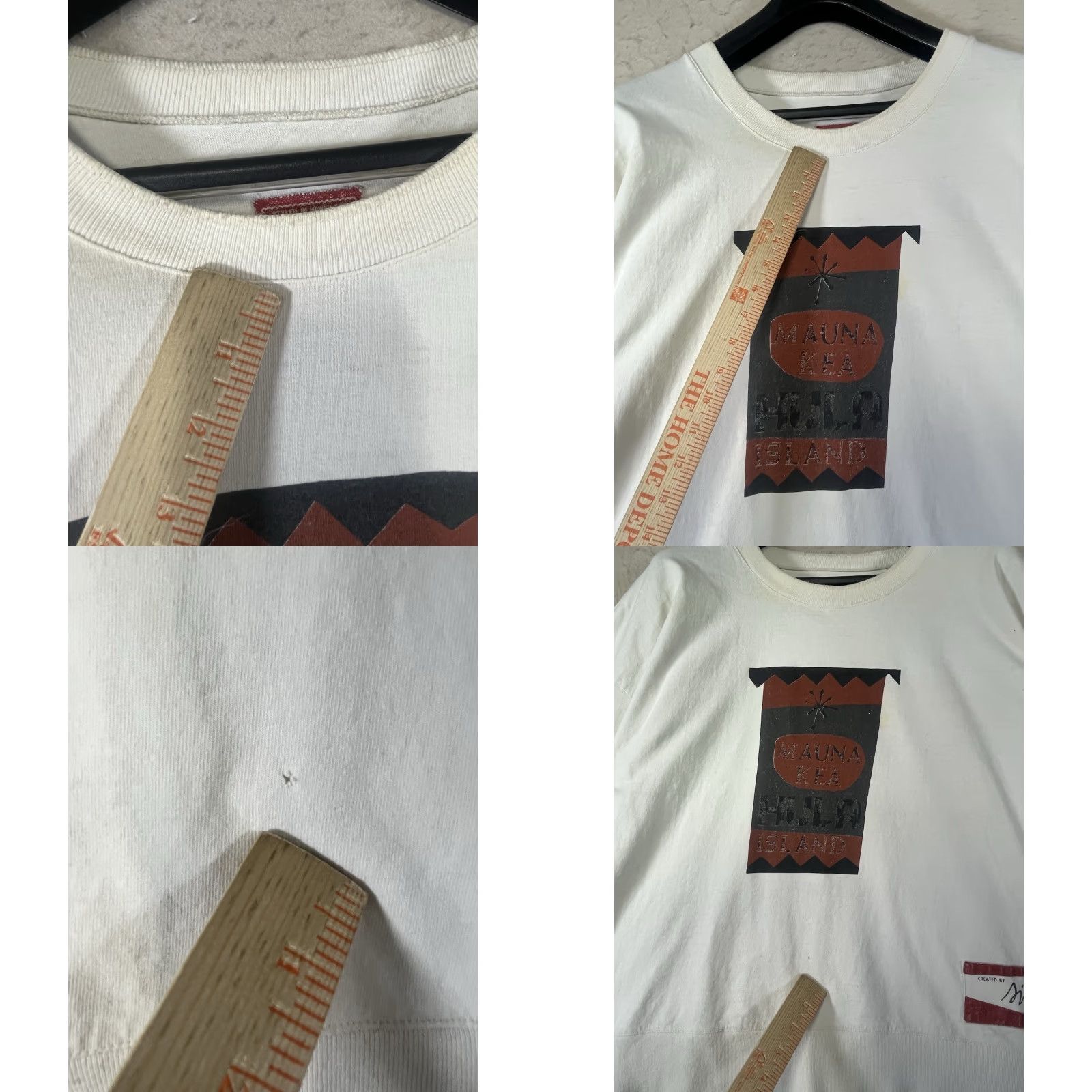Sisley SISLEY Sweatshirt Mens XL White Pullover Made In Italy See All Pic Hula Island Mauna Kea See All Pic Size US XL / EU 56 / 4 - 8 Thumbnail