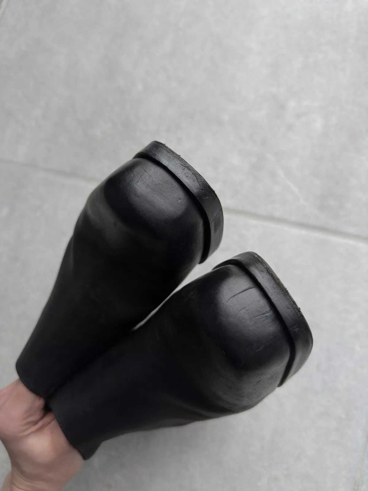 Acne Studios Acne Studios Leather Pump Heel Shoes Platform Boots Womens Size US 7 / IT 37 - 6 Thumbnail