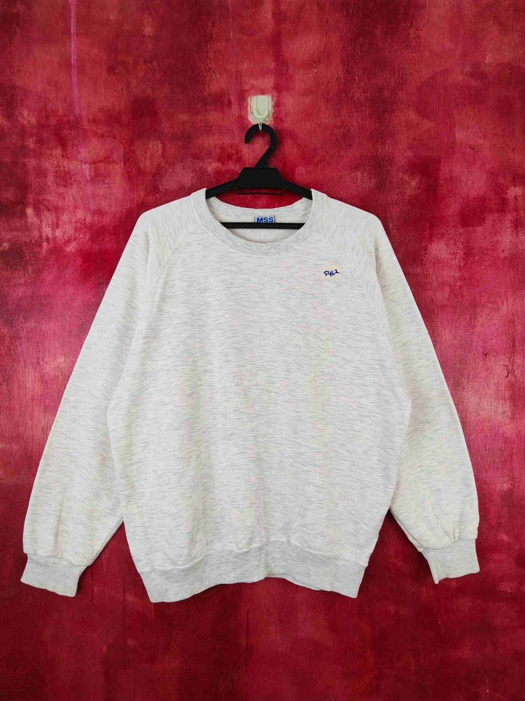 Anime MSS anima cartoon japan vintage Gray Sweatshirt #5462 Size US L / EU 52-54 / 3 - 7 Thumbnail