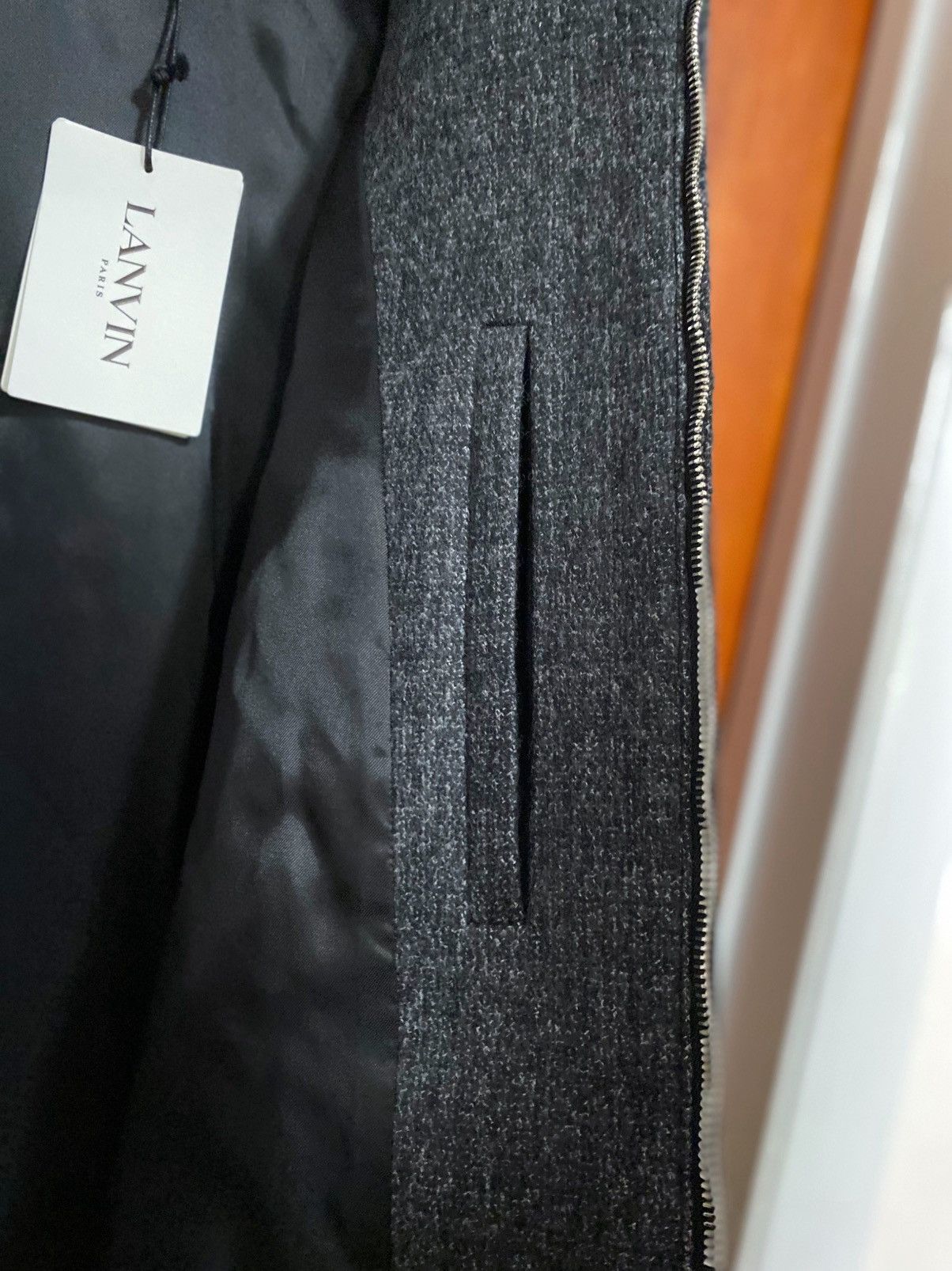 Lanvin Lanvin Wool-Blend Bomber Jacket size 48/us size M Size US M / EU 48-50 / 2 - 13 Thumbnail