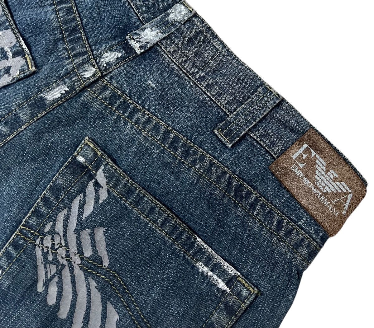 Emporio Armani Emporio Armani Wide Jeans Size US 32 / EU 48 - 6 Thumbnail