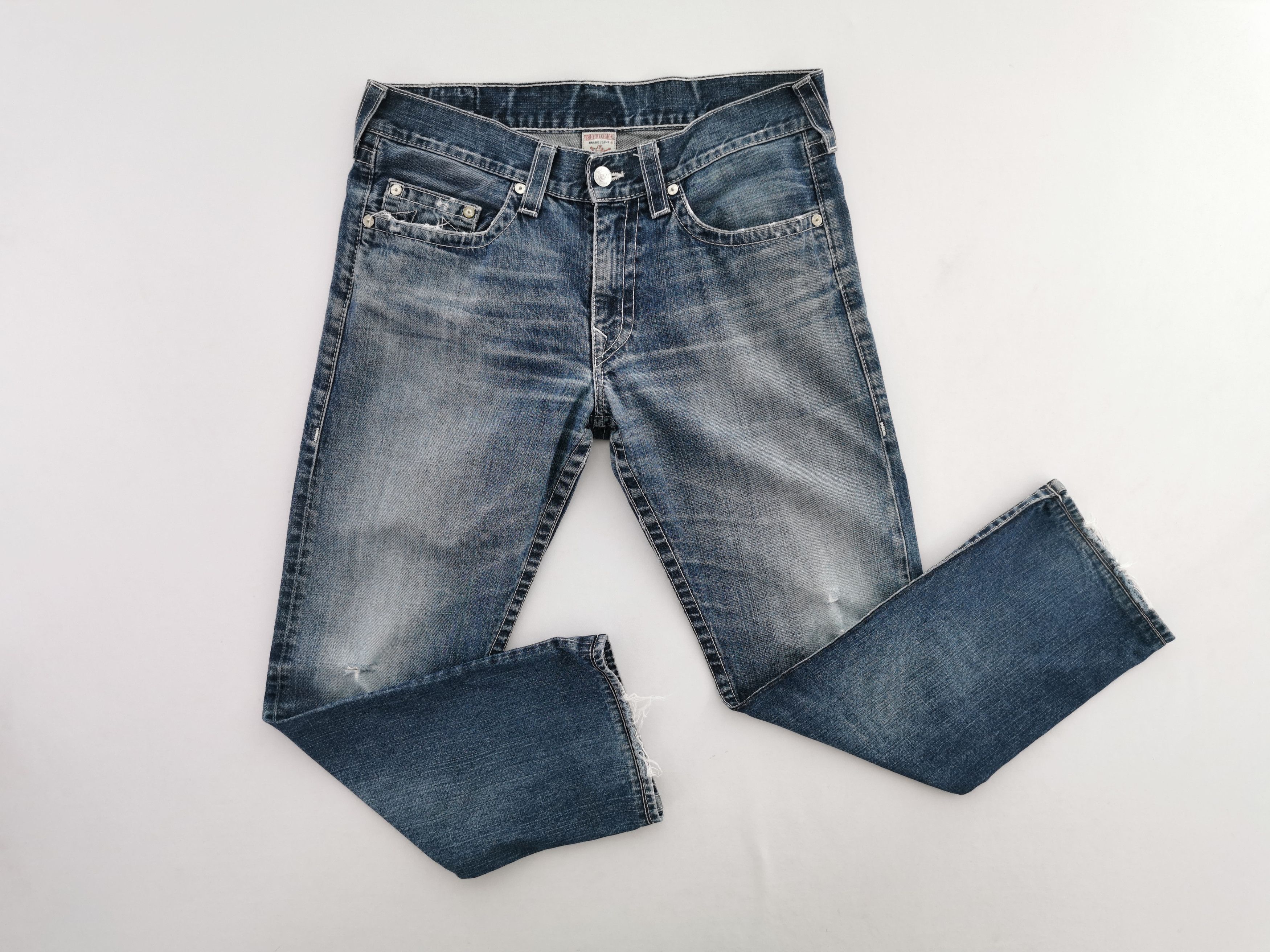 True Religion Vintage True Religion Denim Jeans Made In USA Size US 38 / EU 54 - 3 Thumbnail