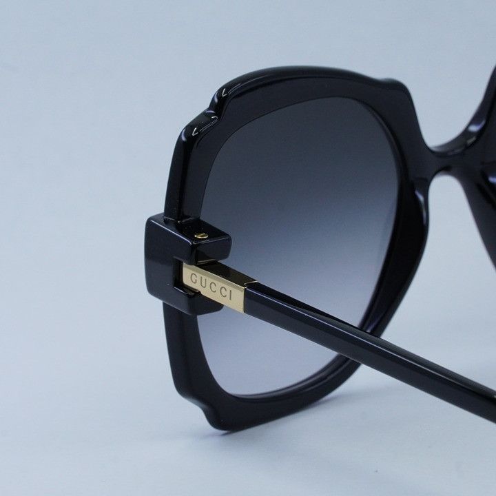 Gucci Gucci GG1431S 001 Women Sunglasses Black Butterfly Frame Size ONE SIZE - 5 Thumbnail