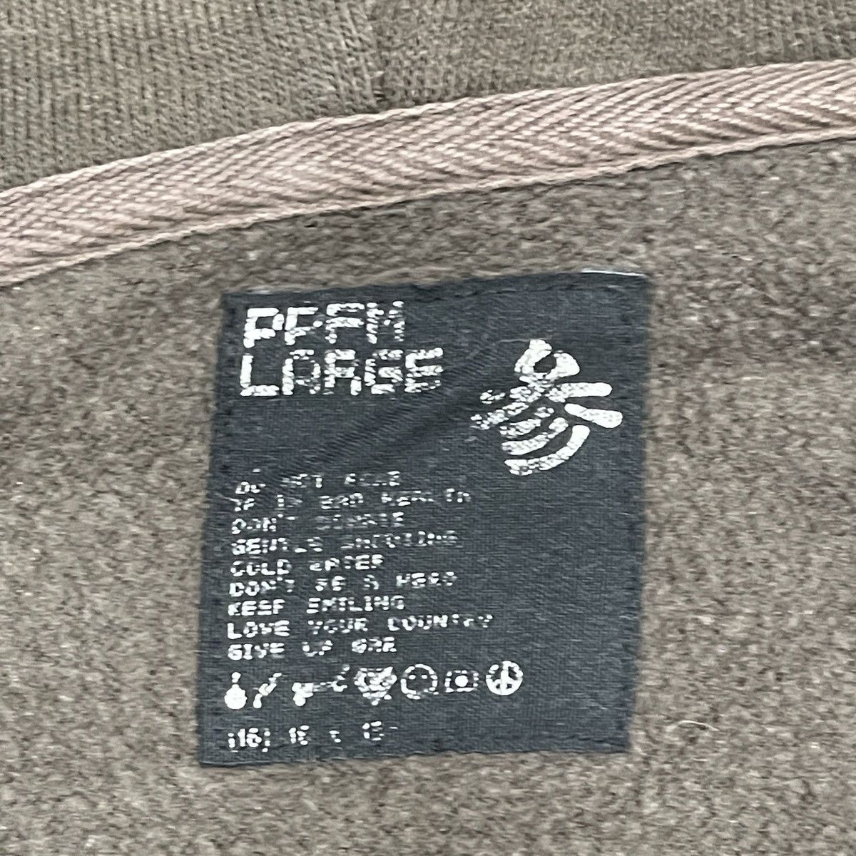 Japanese Brand PPFM Punk Patchwork Hoodie Size US L / EU 52-54 / 3 - 5 Thumbnail