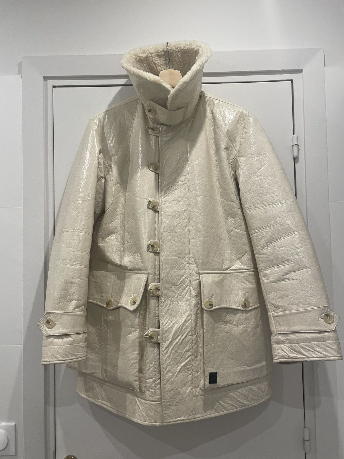 W&LT × Walter Van Beirendonck AW1995 Swedish Vinyl Coat Size US L / EU 52-54 / 3 - 2 Thumbnail