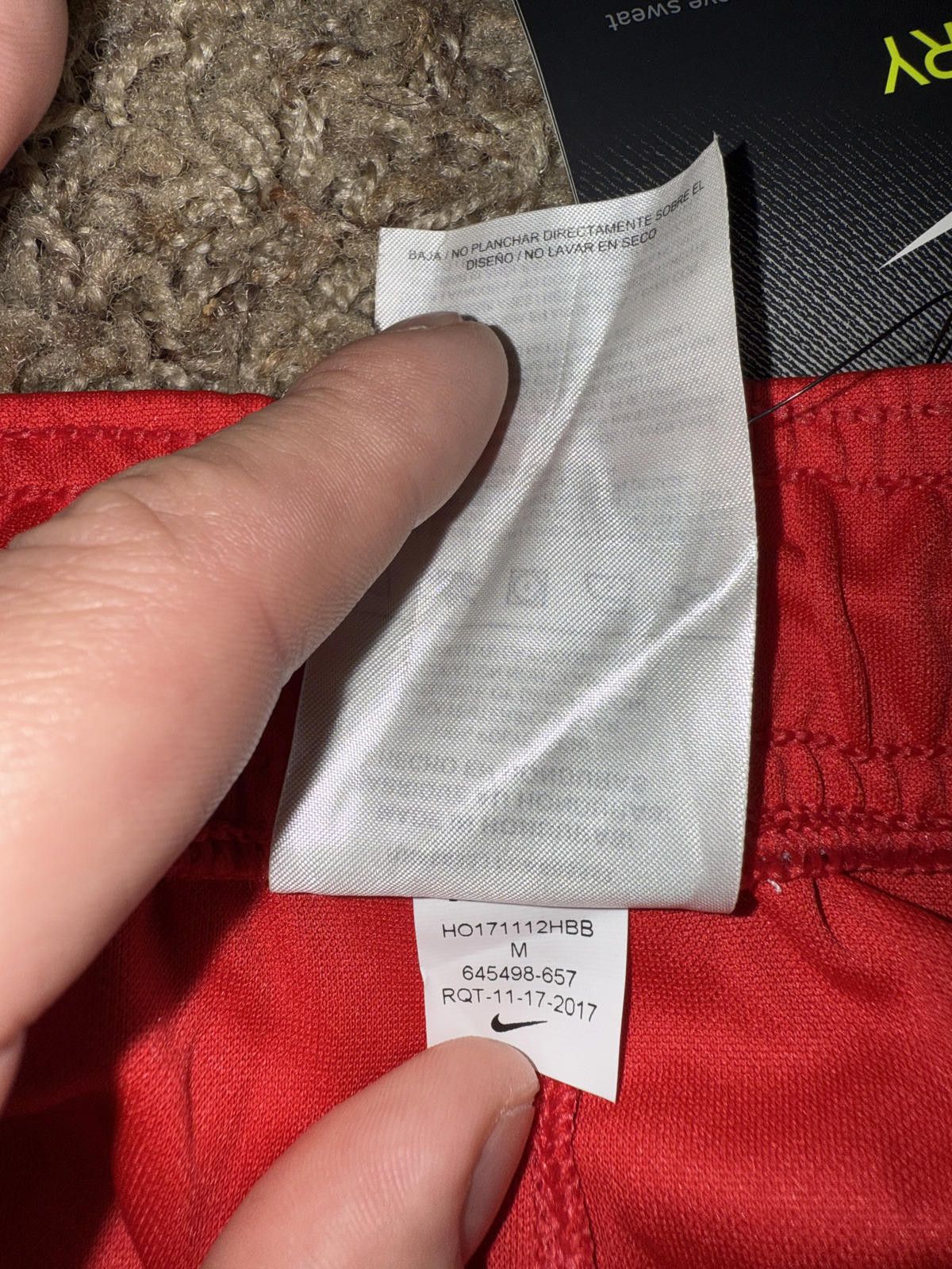 Nike Nike Men’s Team Equalizer Knit Soccer Shorts Size US 32 / EU 48 - 7 Thumbnail