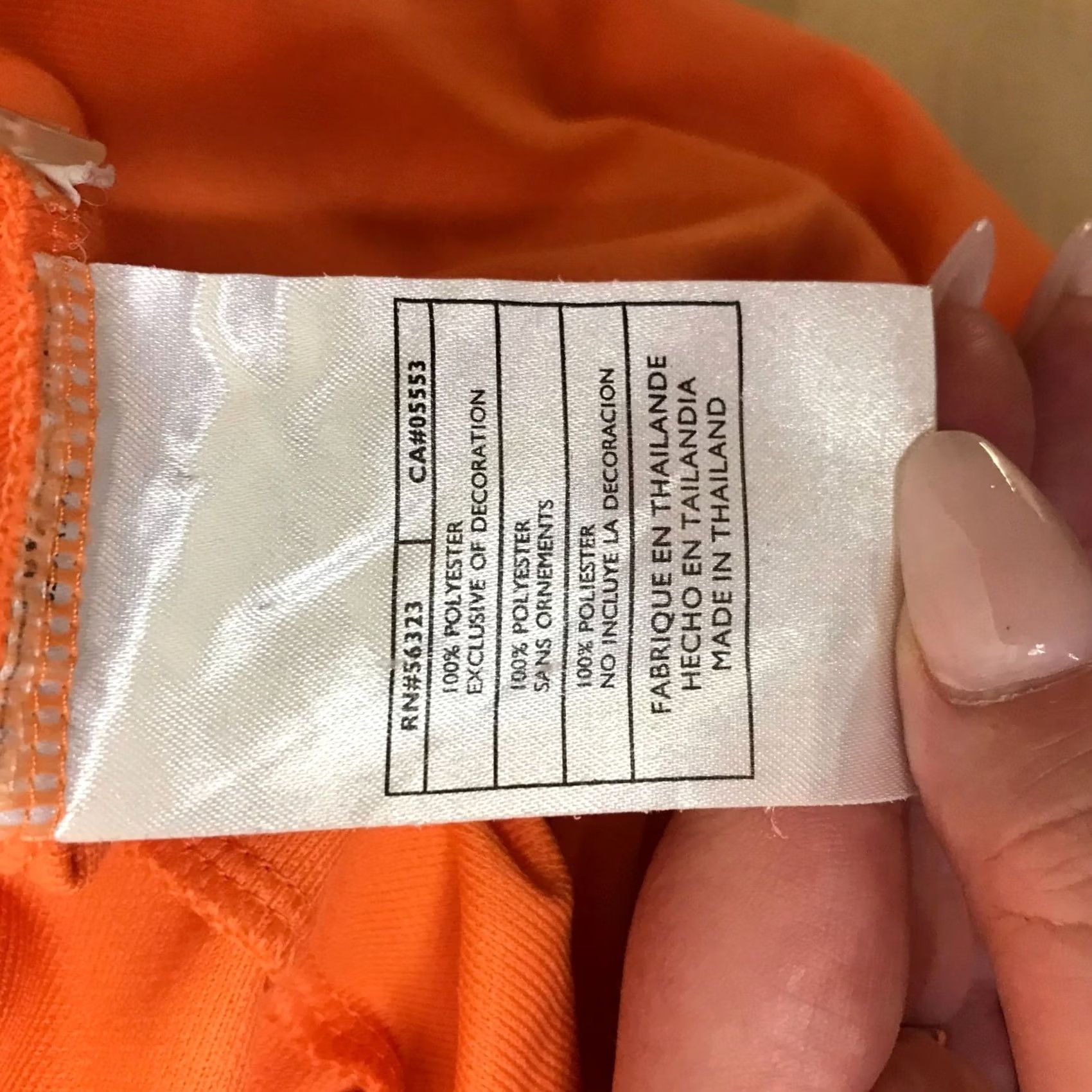 Nike Nike Golf Shirt Orange Polyester Short Sleeve Collared Mens XL Size US XL / EU 56 / 4 - 8 Thumbnail