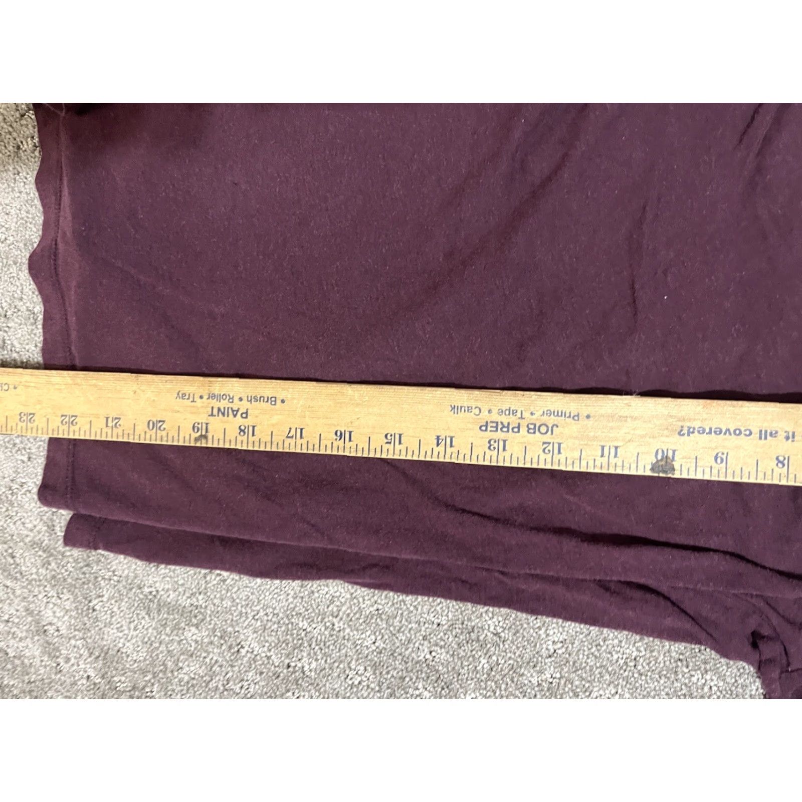 Lands' End Lands' End Blouse Long Sleeve Scoop Neck Womens Size S Burgundy Red Top Shirt Womens Size S / US 4 / IT 40 - 5 Thumbnail