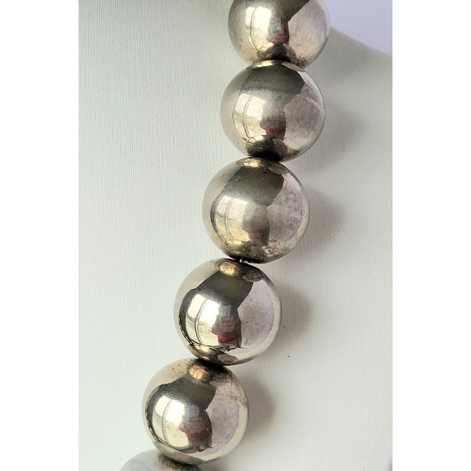 Other Silver and Crazy Lace Agate Beaded Necklace Healing Crystal Size ONE SIZE - 4 Thumbnail