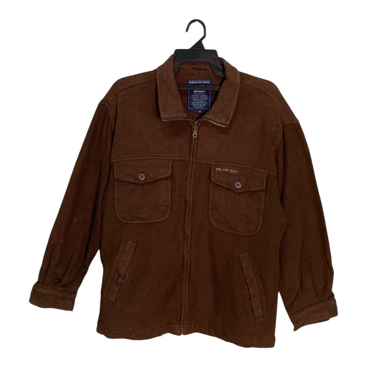 Japanese Brand × Vintage Rare Design Vintage Polo Bi-Way Sentloran Sport Jacket Size US M / EU 48-50 / 2 - 1 Thumbnail
