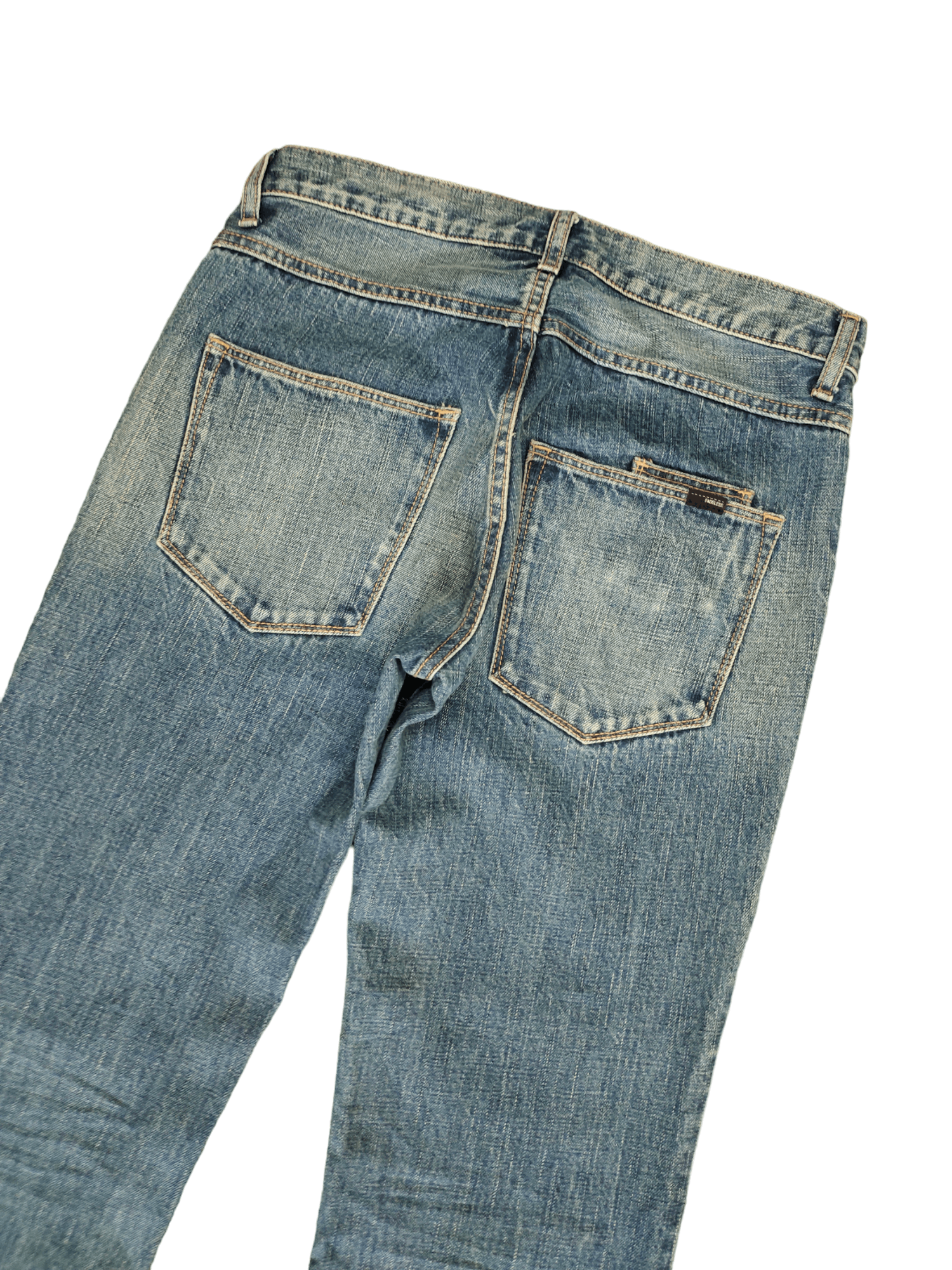 Fadeless Flare Jeans Fadeless Japan Clawmark Faded Denim Bootcut Y2k Size US 30 / EU 46 - 13 Thumbnail