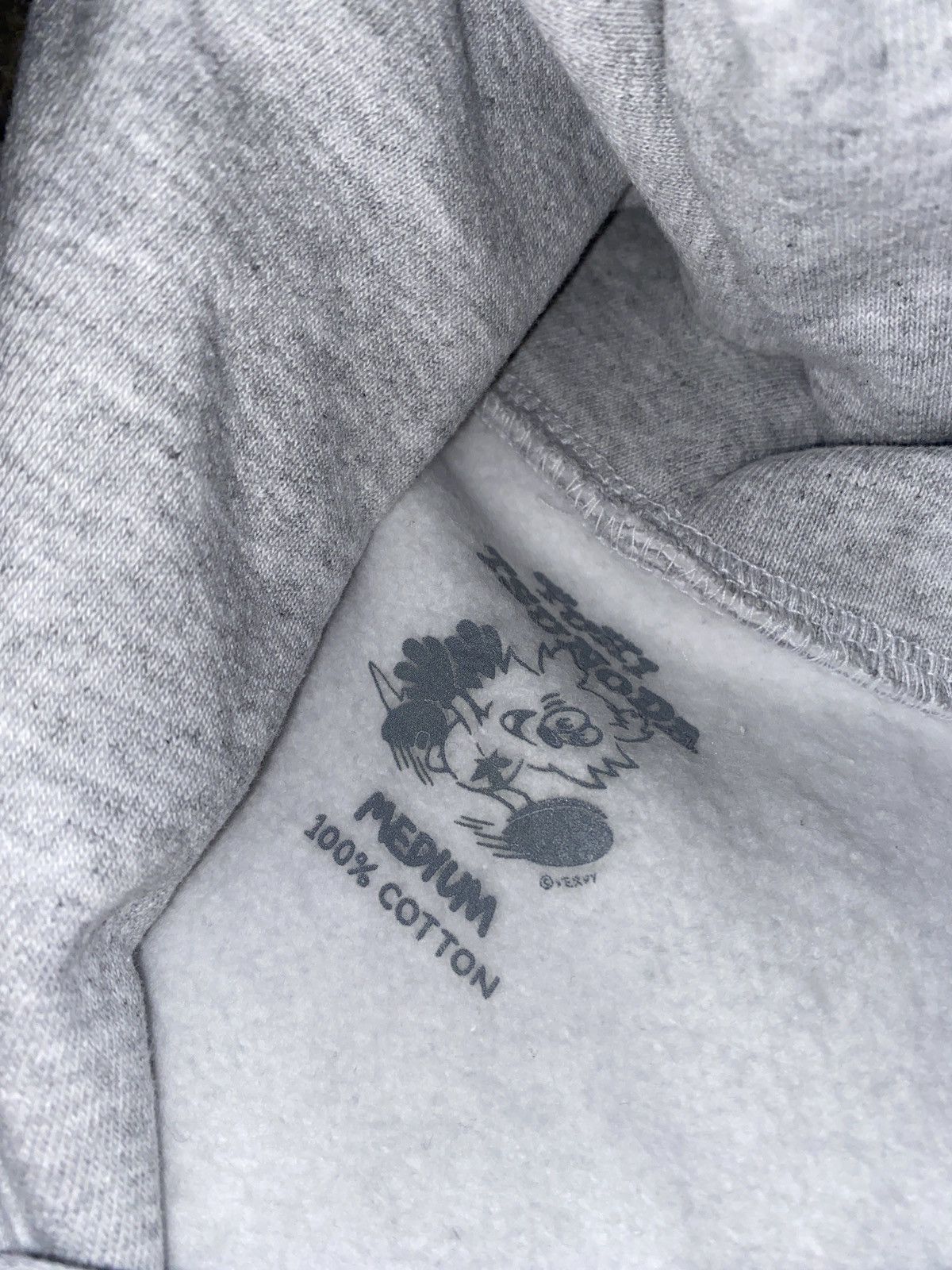 Girls Don't Cry × Japanese Brand VERDY HEATHER GREY YUKI HOODIE Size US M / EU 48-50 / 2 - 5 Thumbnail