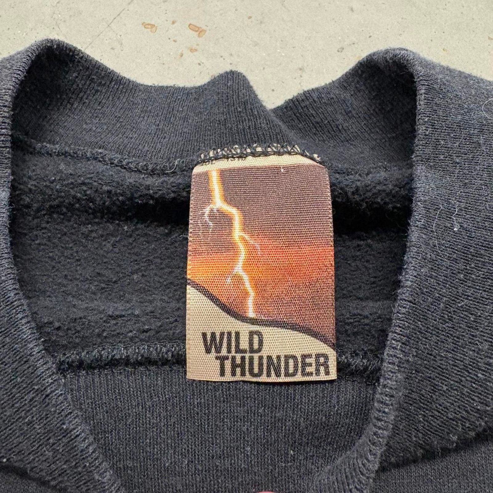 Japanese Brand × Vintage Crazy Vintage Wild Thunder Rollerblade Crewneck Sweatshirt Size US XL / EU 56 / 4 - 5 Thumbnail