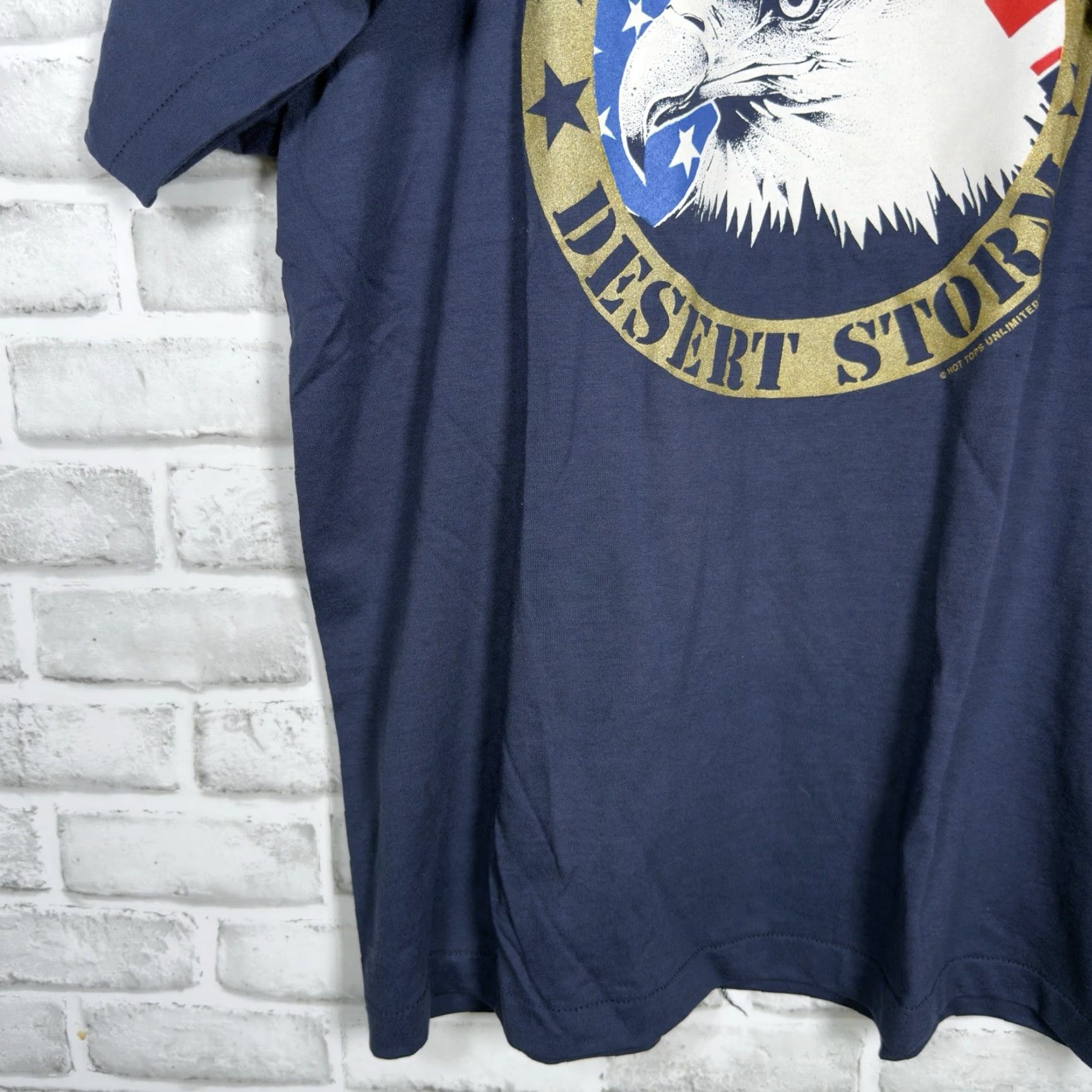 Vintage **VTG SCREEN STARS OPER DESERT STORM GRAPHICTEE MEN XL USA BLUE** User: VTG SCREEN STARS OPER DESERT STORM GRAPHICTEE MEN XL USA BLUE Size US XL / EU 56 / 4 - 3 Thumbnail