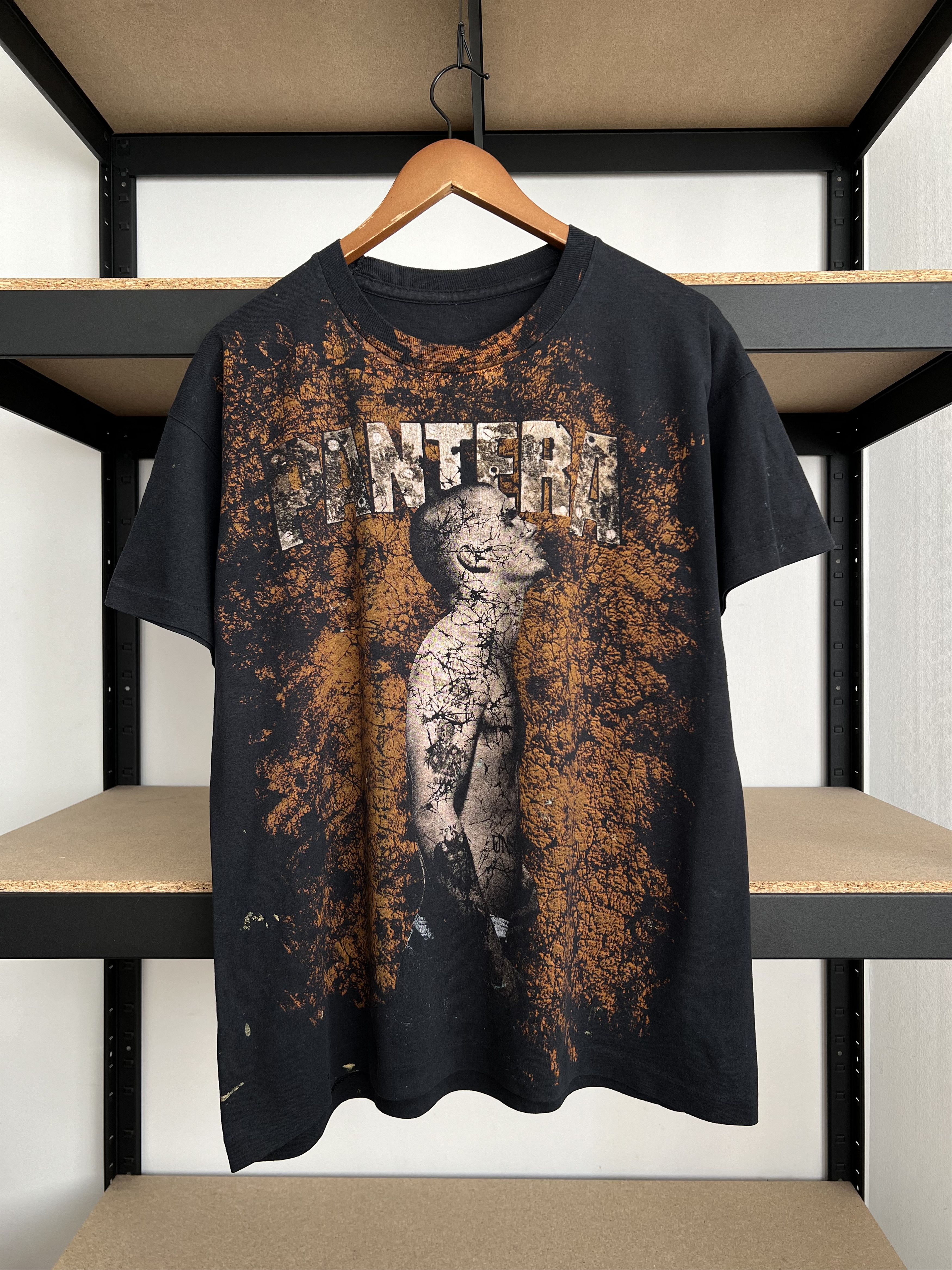 Band Tees Vintage 90s Pantera Far Beyond Driven Black T-shirt Size US L / EU 52-54 / 3 - 3 Thumbnail