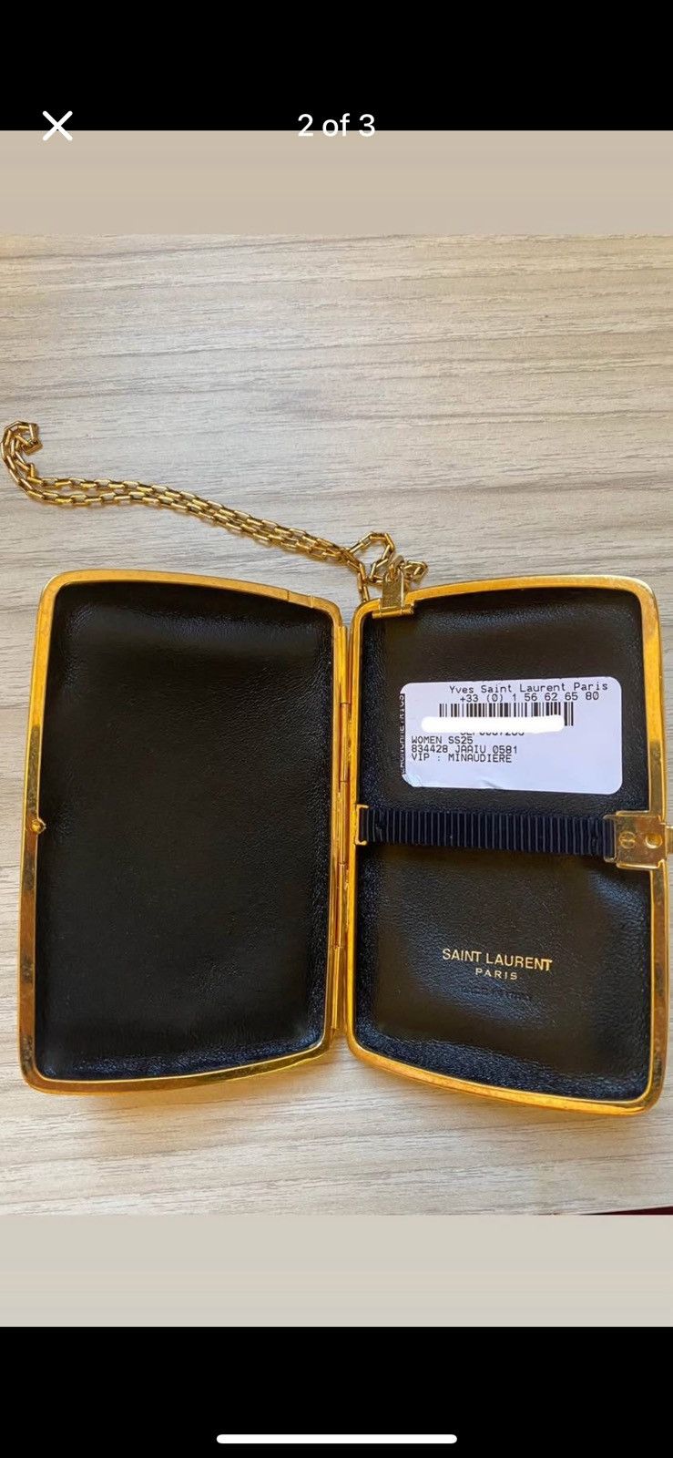 Yves Saint Laurent Saint Laurent : Mini Minaudiere YSL SS25 Size ONE SIZE - 2 Thumbnail