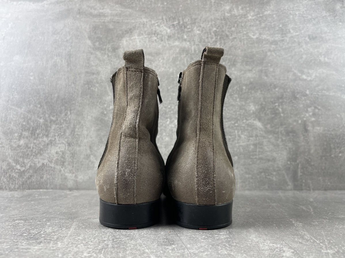Prada Prada Suede Beige Zip Chelsea Boots Kids Shoes Size 33 Size US 4 / IT 34 - 7 Thumbnail