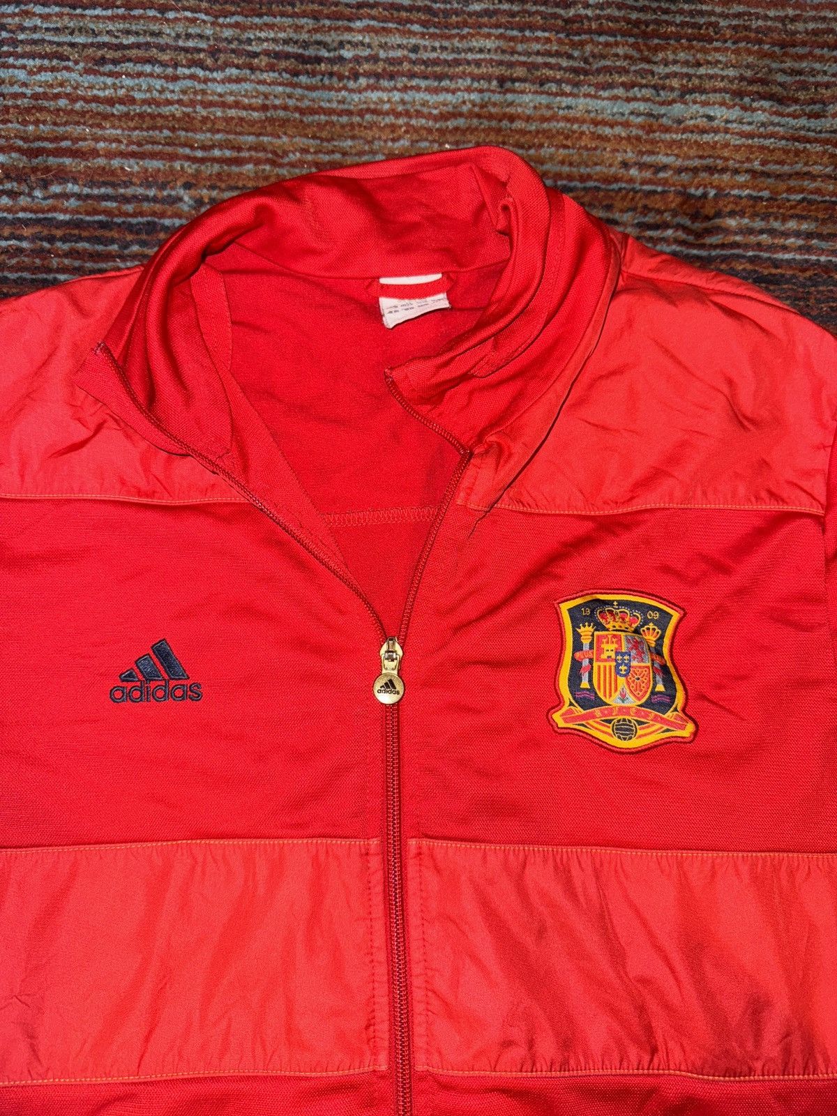 Adidas Adidas Spain World Cup Fifa Track Meet zip up Size US L / EU 52-54 / 3 - 2 Thumbnail