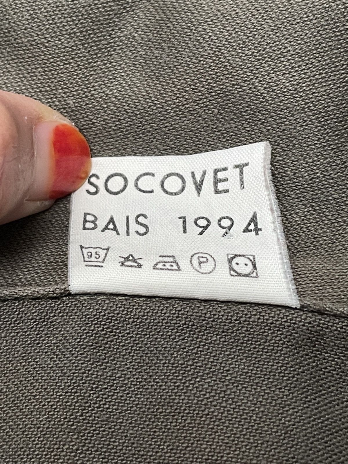 Vintage Vintage Millitary Socovet Jacket 1994s Size US M / EU 48-50 / 2 - 8 Thumbnail