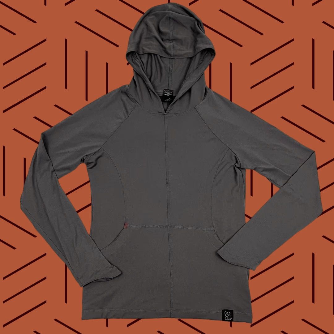 Industrie Chrome Industries Hoodie Women M Gray Athletic Lightweight Pockets Pullover Jacket Size M / US 6-8 / IT 42-44 - 1 Thumbnail