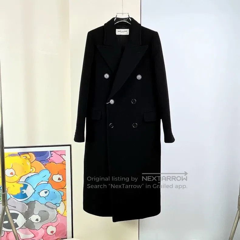 Saint Laurent Paris Overcoat