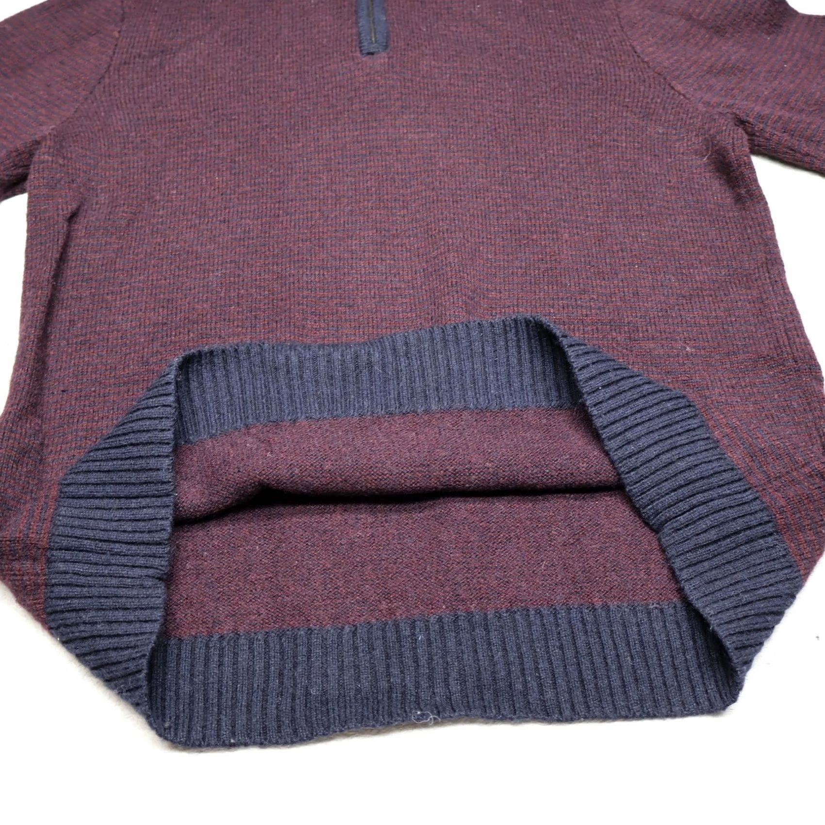 Pendleton Pendleton Mens Medium Red Shetland Wool Quilted Jacket Retro Style | Cozy 1/4 Zip Pullover | Rugged Outdoor Size US M / EU 48-50 / 2 - 4 Thumbnail